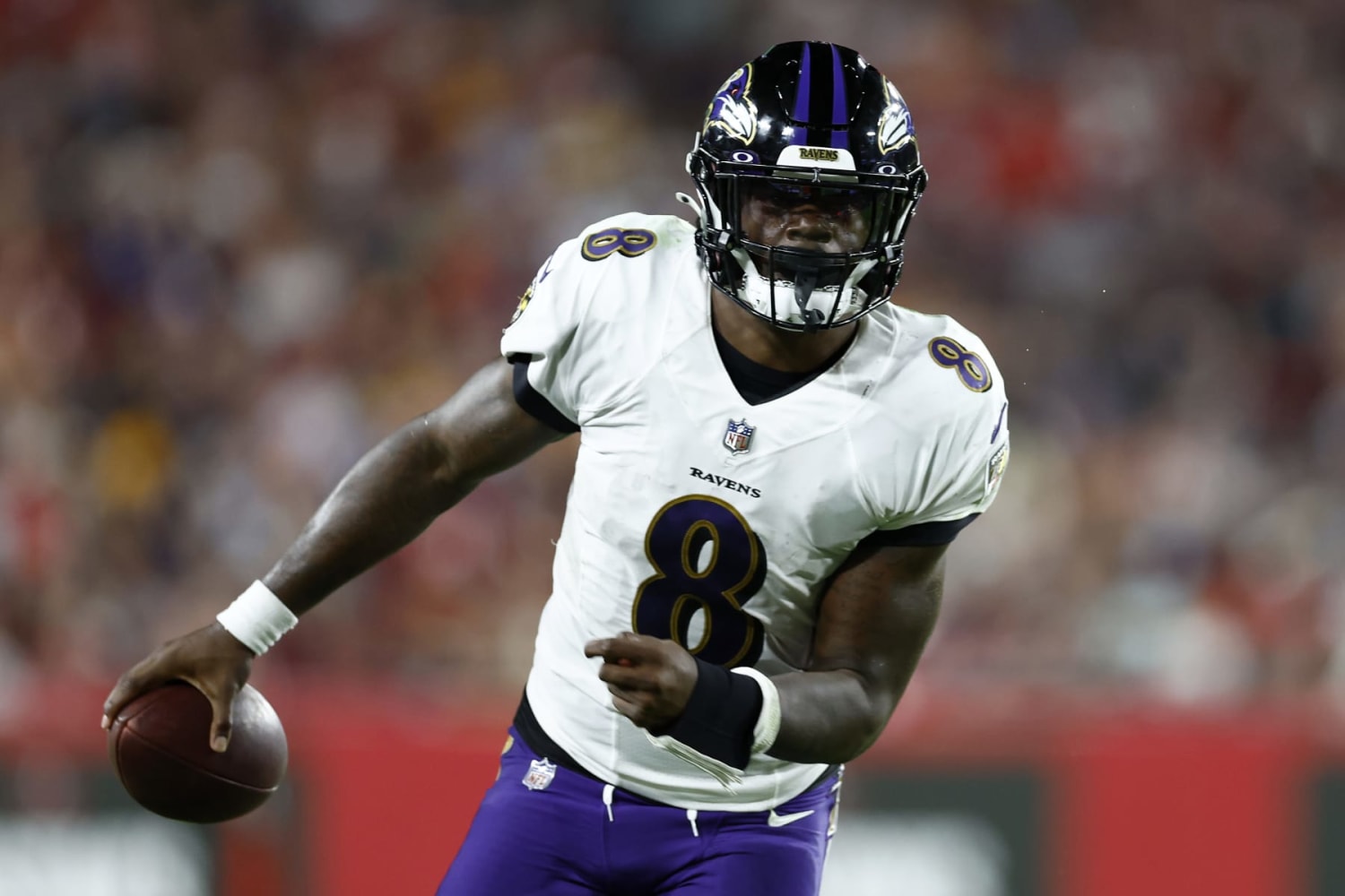 PFF Fantasy Football on X: OBJ to the Ravens? Lamar Jackson is game 