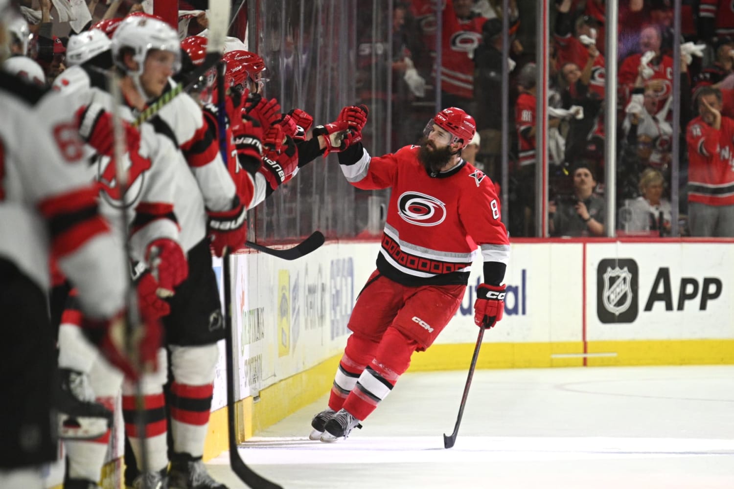 Tkachuk scores another OT winner, lifting Panthers to 2-0 series lead vs  Hurricanes - NBC Sports