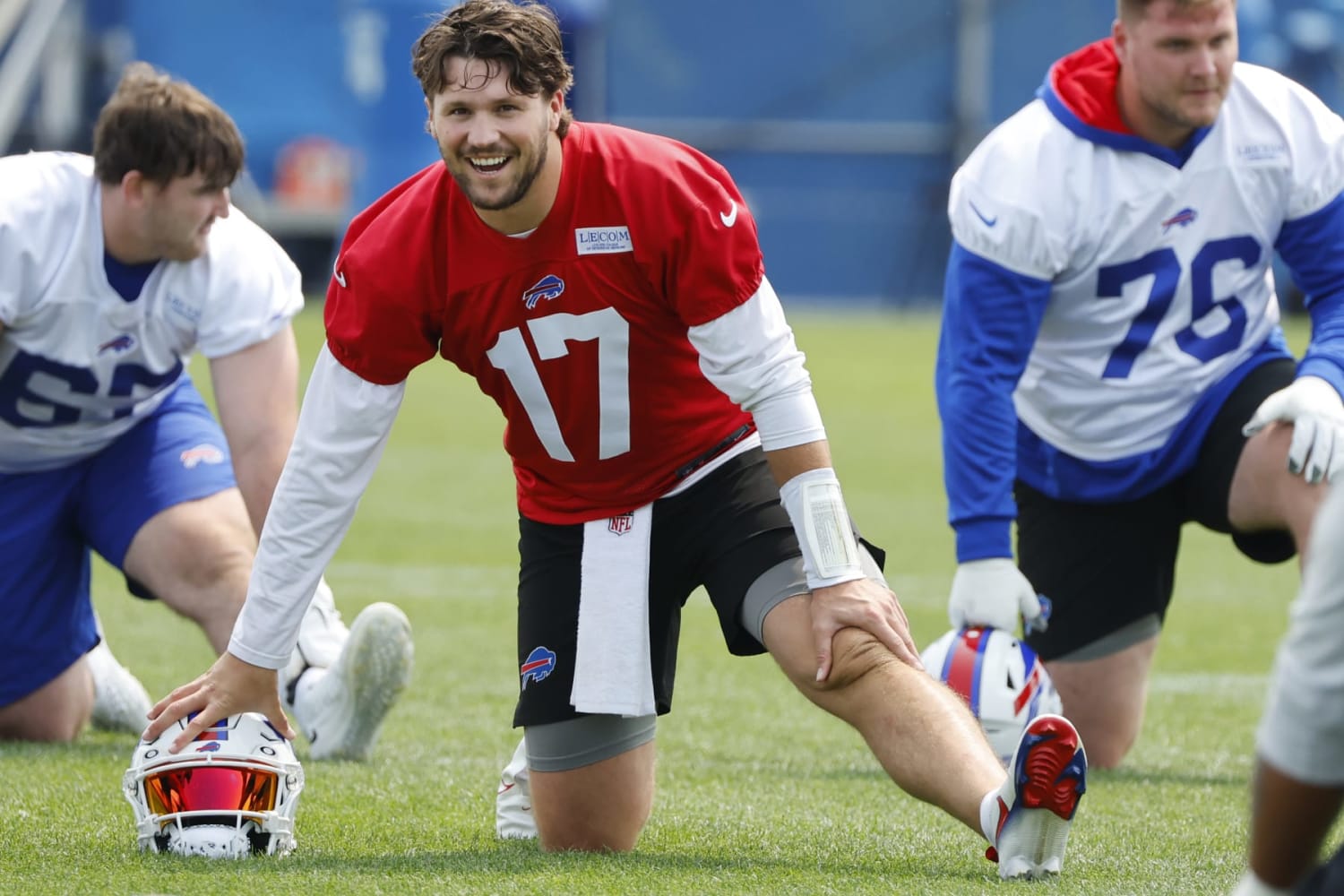 Bills' Josh Allen Sports Ryan Fitzpatrick Jersey in Pregame vs. Patriots -  Sports Illustrated