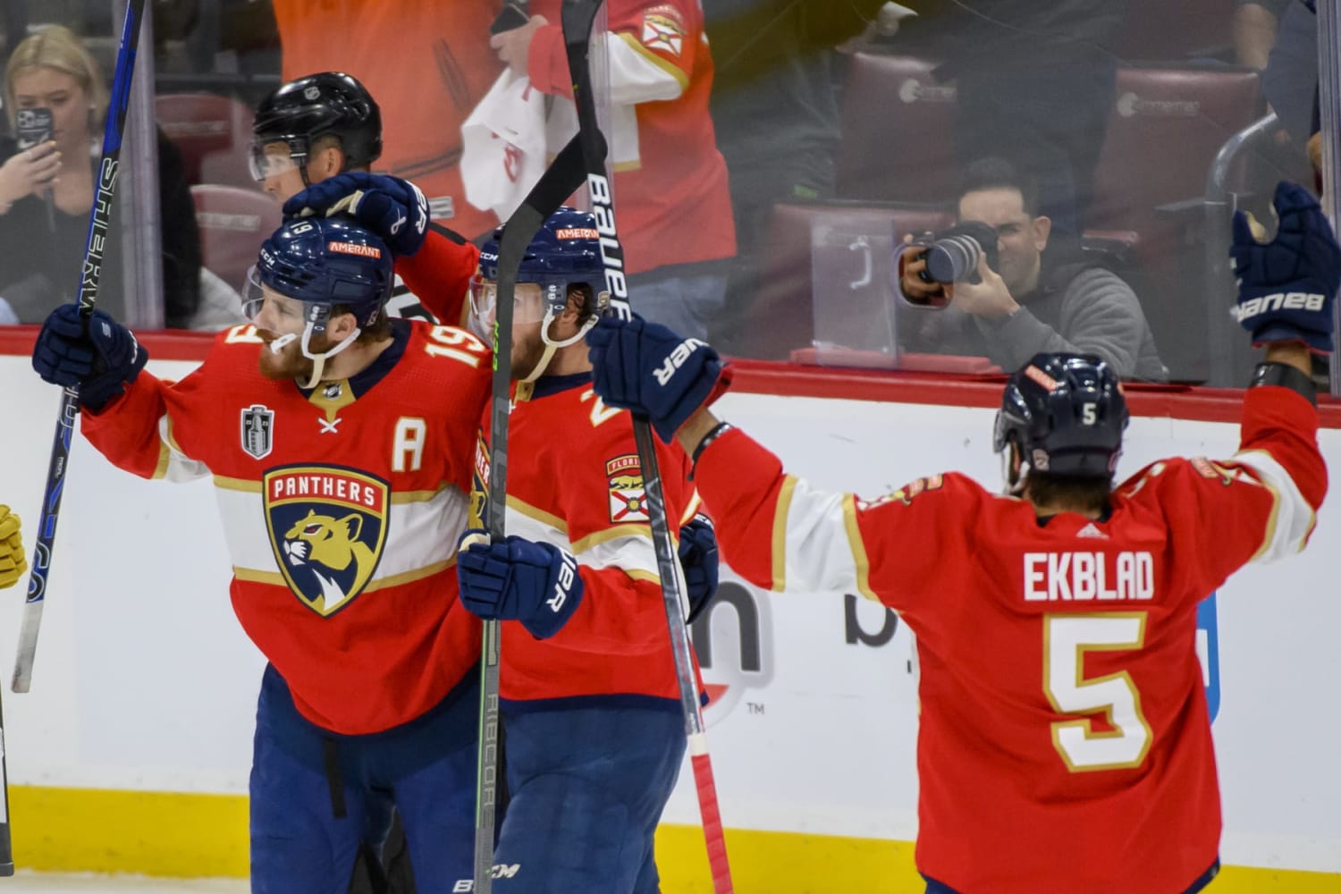 Tkachuk scores another OT winner, lifting Panthers to 2-0 series lead vs  Hurricanes - NBC Sports