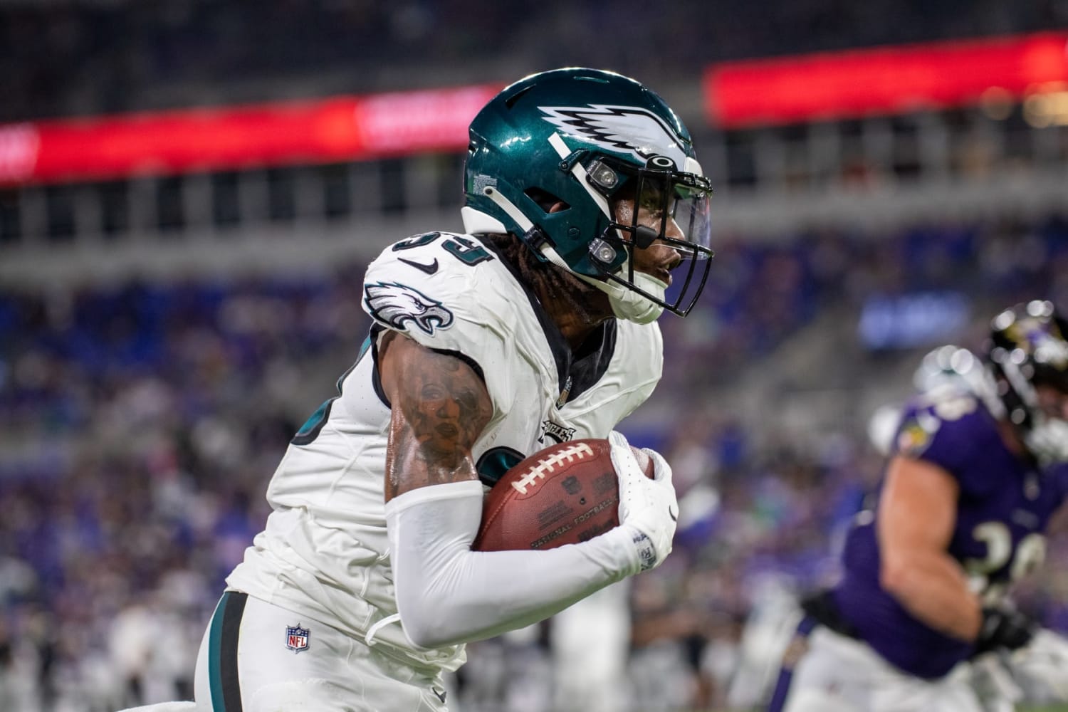 Dallas Cowboys safety Gerald Sensabaugh (43) warms up prior to the NFL -  NFC Playoffs football game between the Philadelphia Eagles and Dallas  Cowboys at Cowboys Stadium in Arlington, Texas. Cowboys defeats