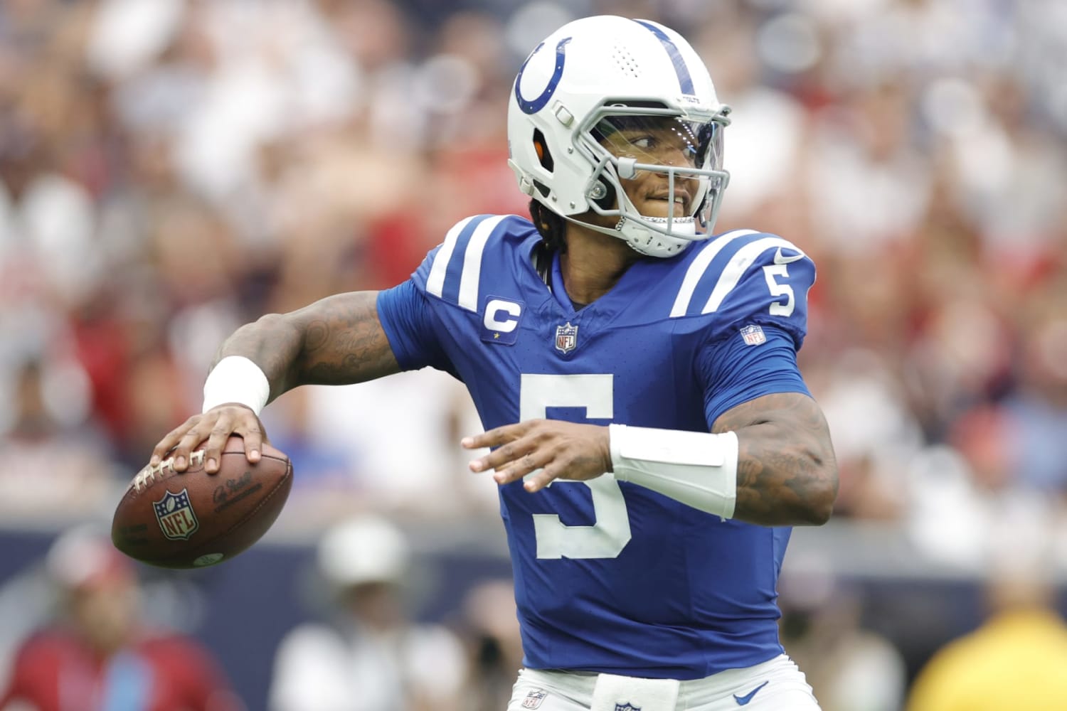 Colts QB Anthony Richardson (concussion) out vs. Texans