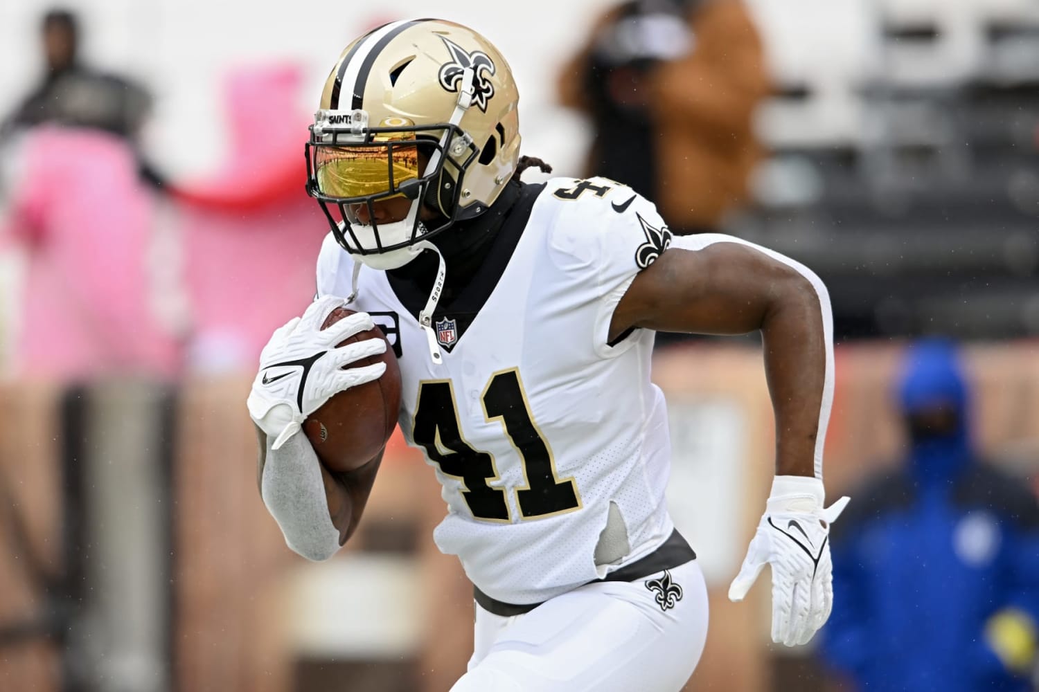 Alvin Kamara New Orleans Saints Jersey Number Frame