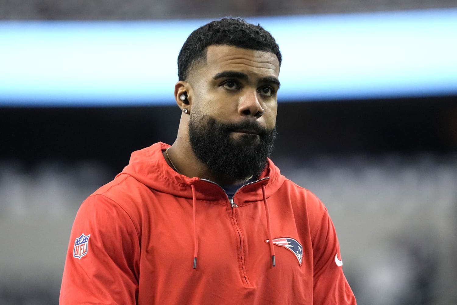 Forever Grateful!' New England Patriots' Ezekiel Elliott Reacts to Touching Dallas  Cowboys Tribute - FanNation Dallas Cowboys News, Analysis and More