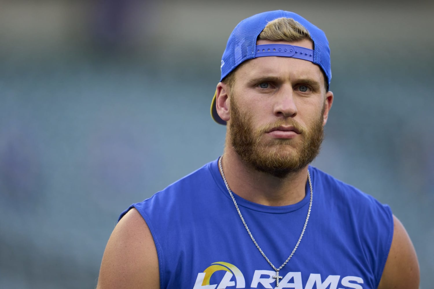 John Wolford injury: Rams QB suffers ankle injury in Week 13 - DraftKings  Network