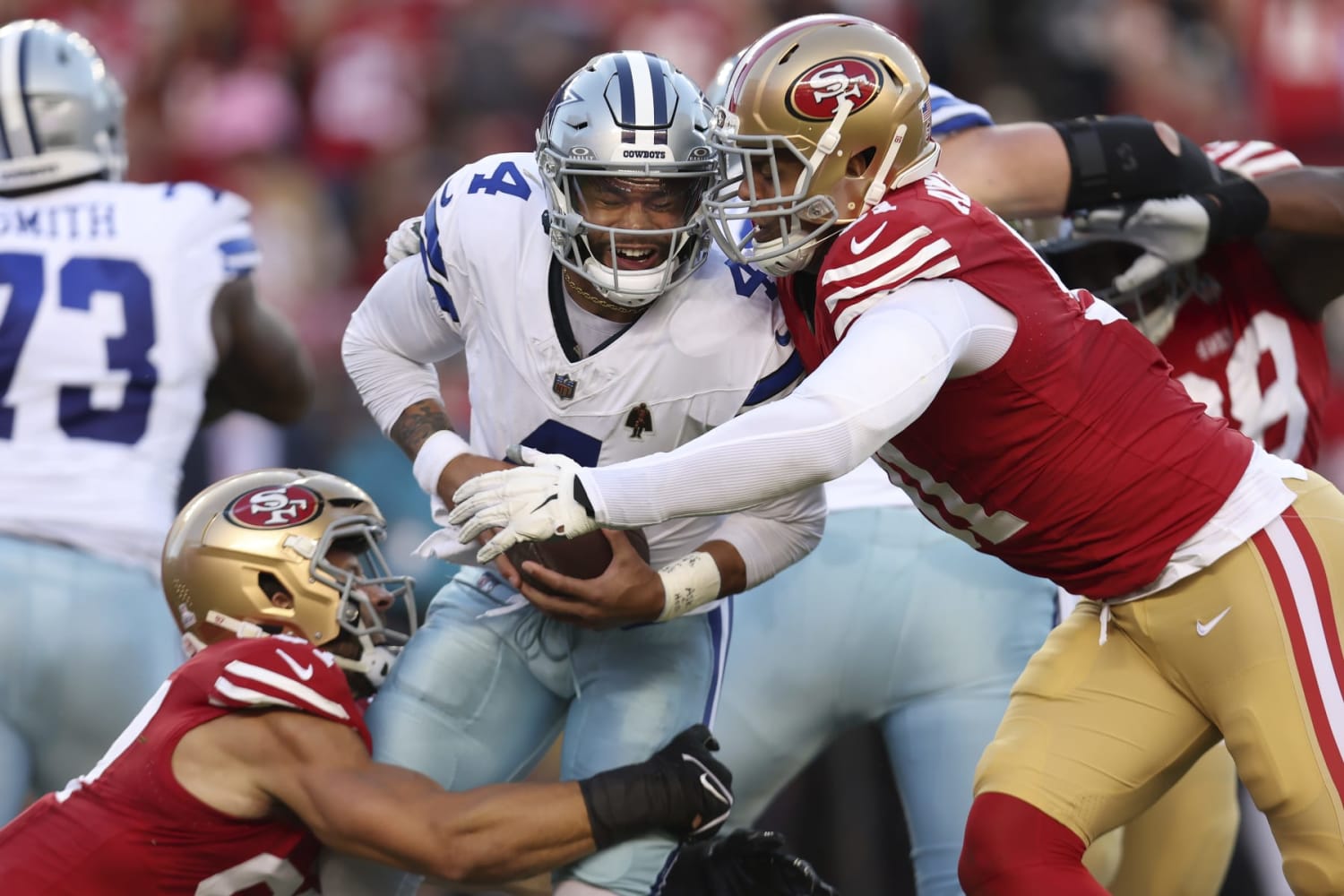 San Francisco 49ers vs. Dallas Cowboys Tickets Sun, Oct 8, 2023 5:20 pm at  Levi's Stadium in Santa Clara, CA