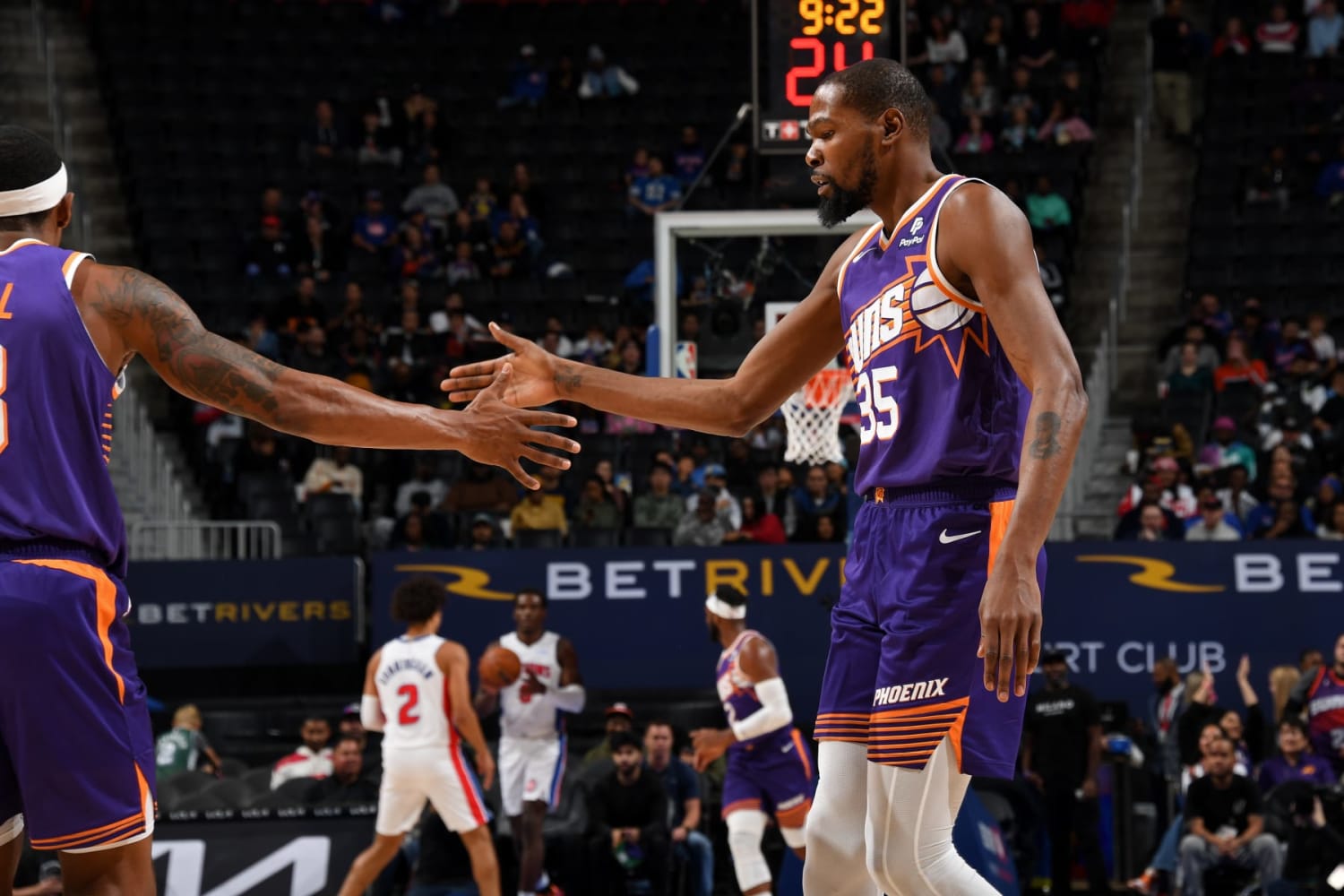 Nets vs Hornets: Kyrie switches shoes covering Nike logo