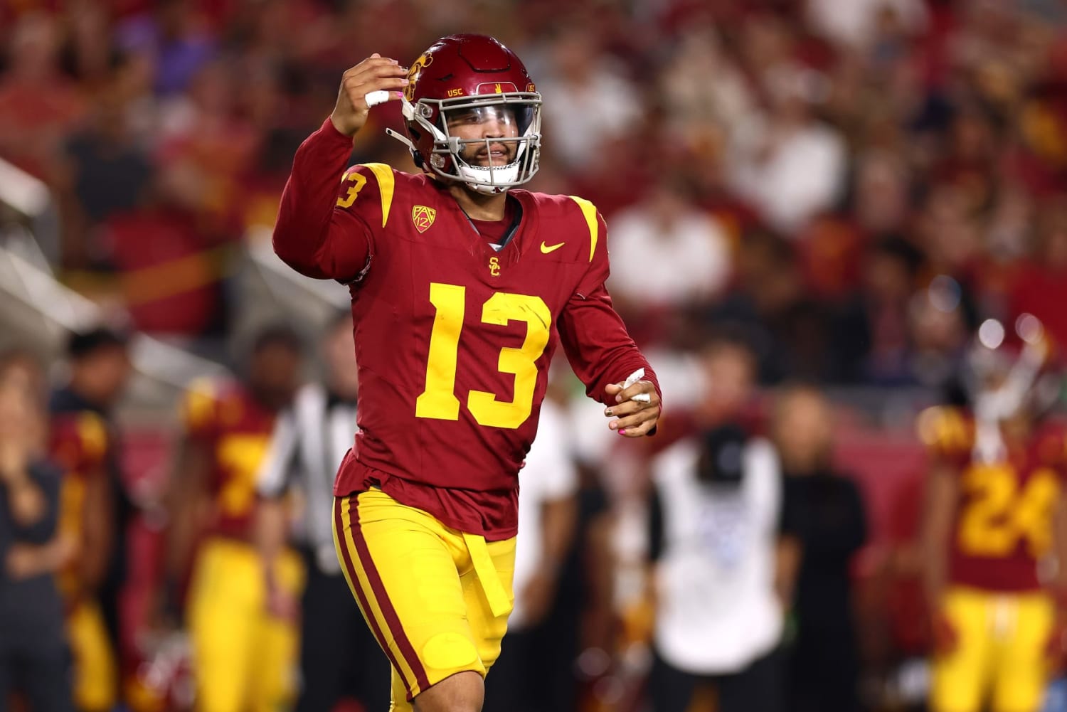 USC football should embrace messages on patches, but keep no jersey name  tradition