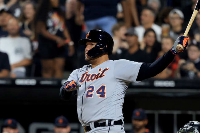 Miguel Cabrera still chasing 3,000 hits, goes 0-3 with a walk against the  Yankees