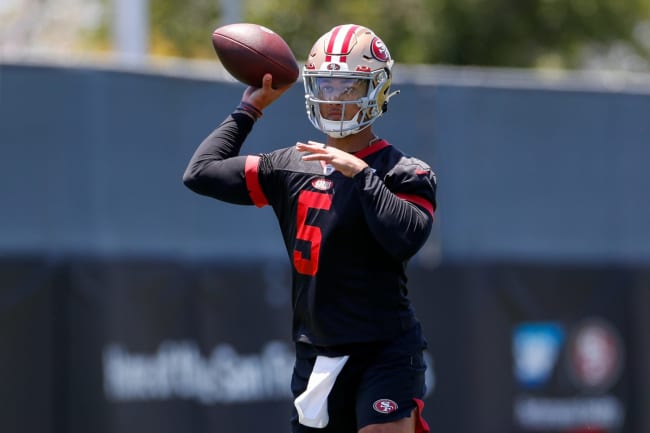 NFL Trade Rumors: 49ers QB Trey Lance is a trade candidate according to Bleacher  Report - Niners Nation