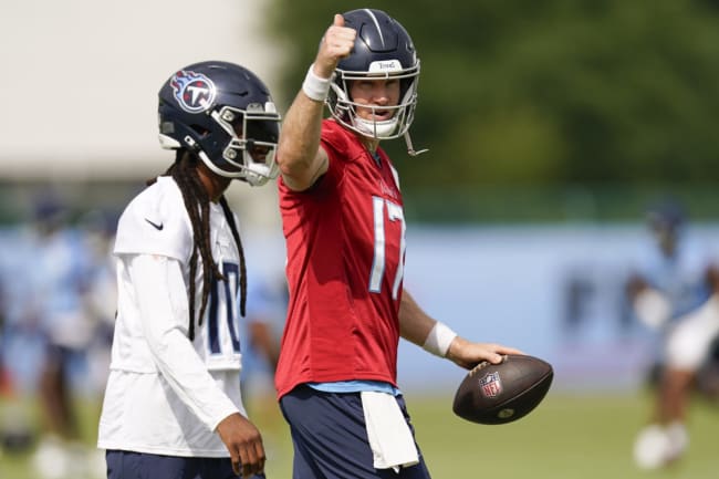 Tennessee Titans' Ryan Tannehill addresses Malik Willis mentor comment