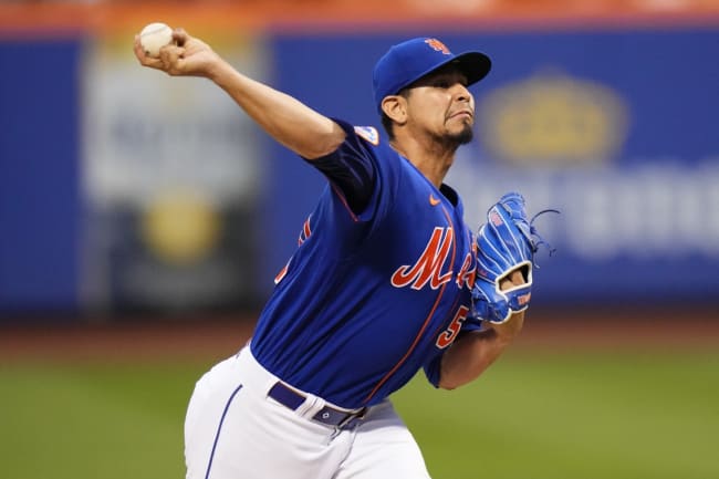 Mets place starter Carlos Carrasco on waivers: reports