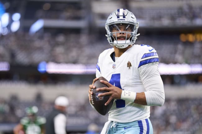 Dak Prescott's jersey patch, explained: Why Cowboys QB wears Walter Payton  Man of the Year logo for 2023