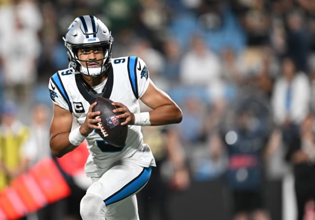 Reich: Panthers QB Bryce Young on track to play Sunday vs Vikings