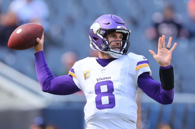 Kirk Cousins sits in stands for Twins playoff experience with