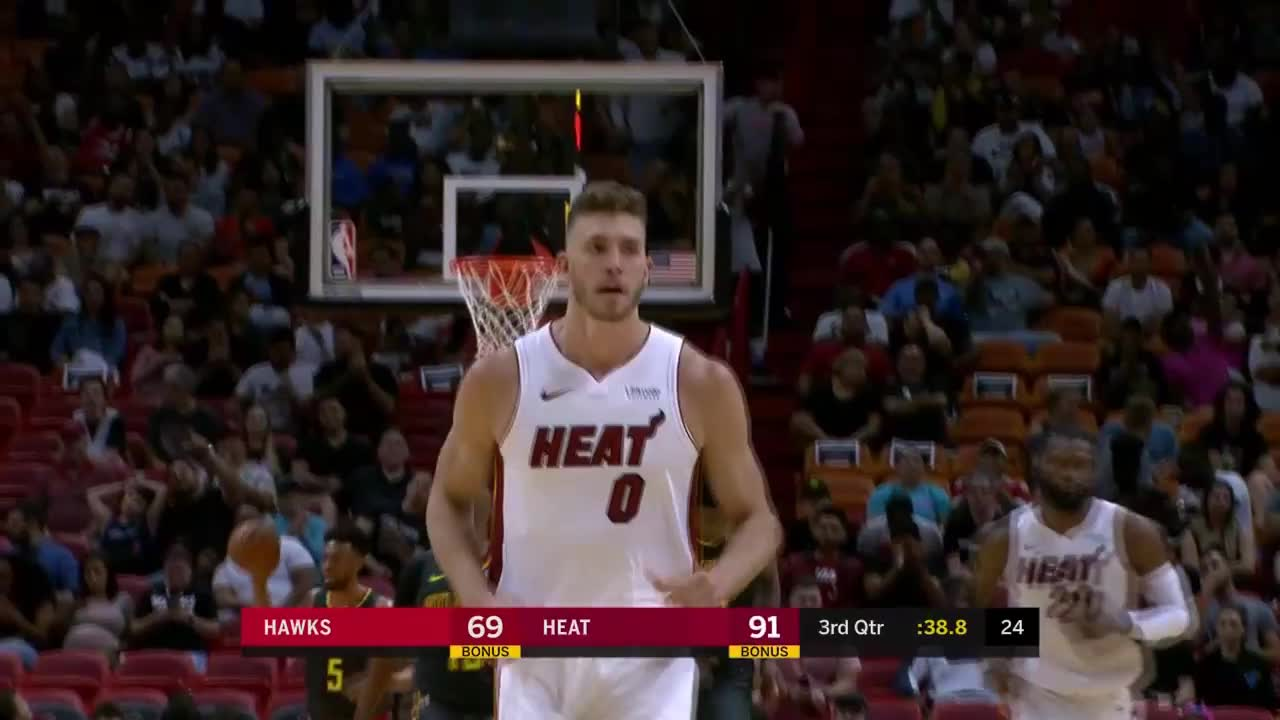 Heat S Meyers Leonard Standing For National Anthem Just What Was In My Heart Bleacher Report Latest News Videos And Highlights