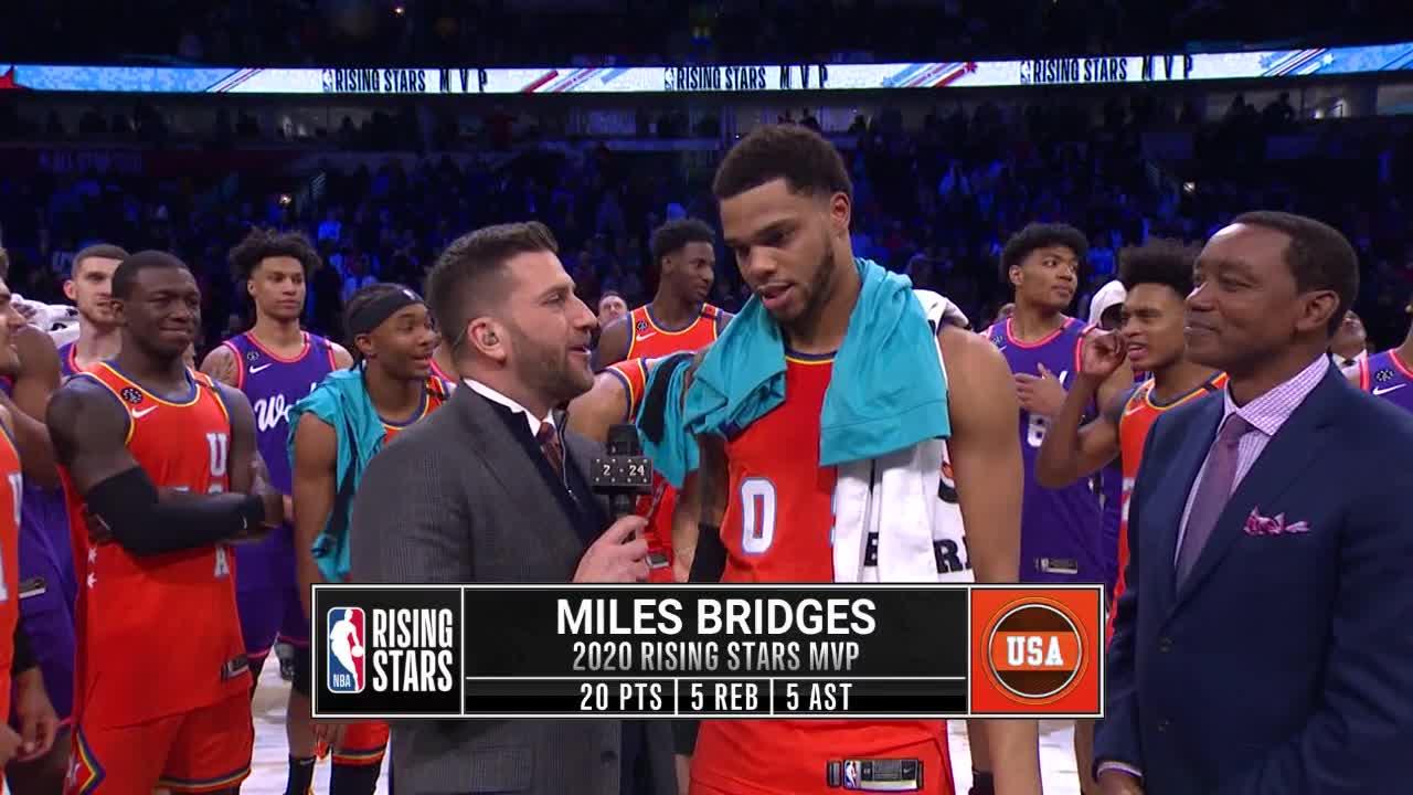 miles bridges stats last game