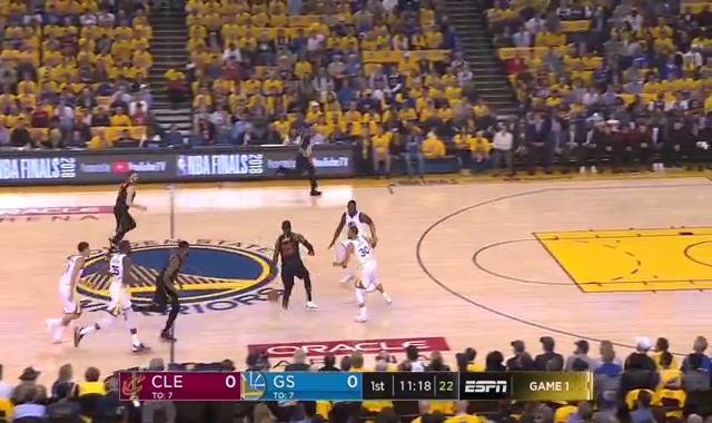 lebron james blocking iguodala