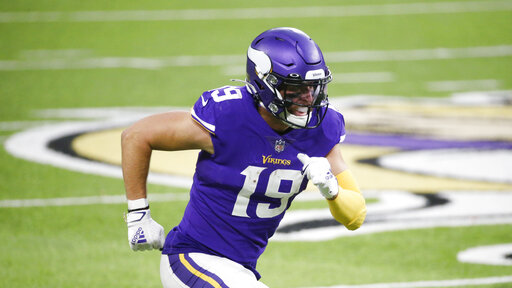 Vikings' Adam Thielen Donating Alex Trebek Cleats for Pancreatic