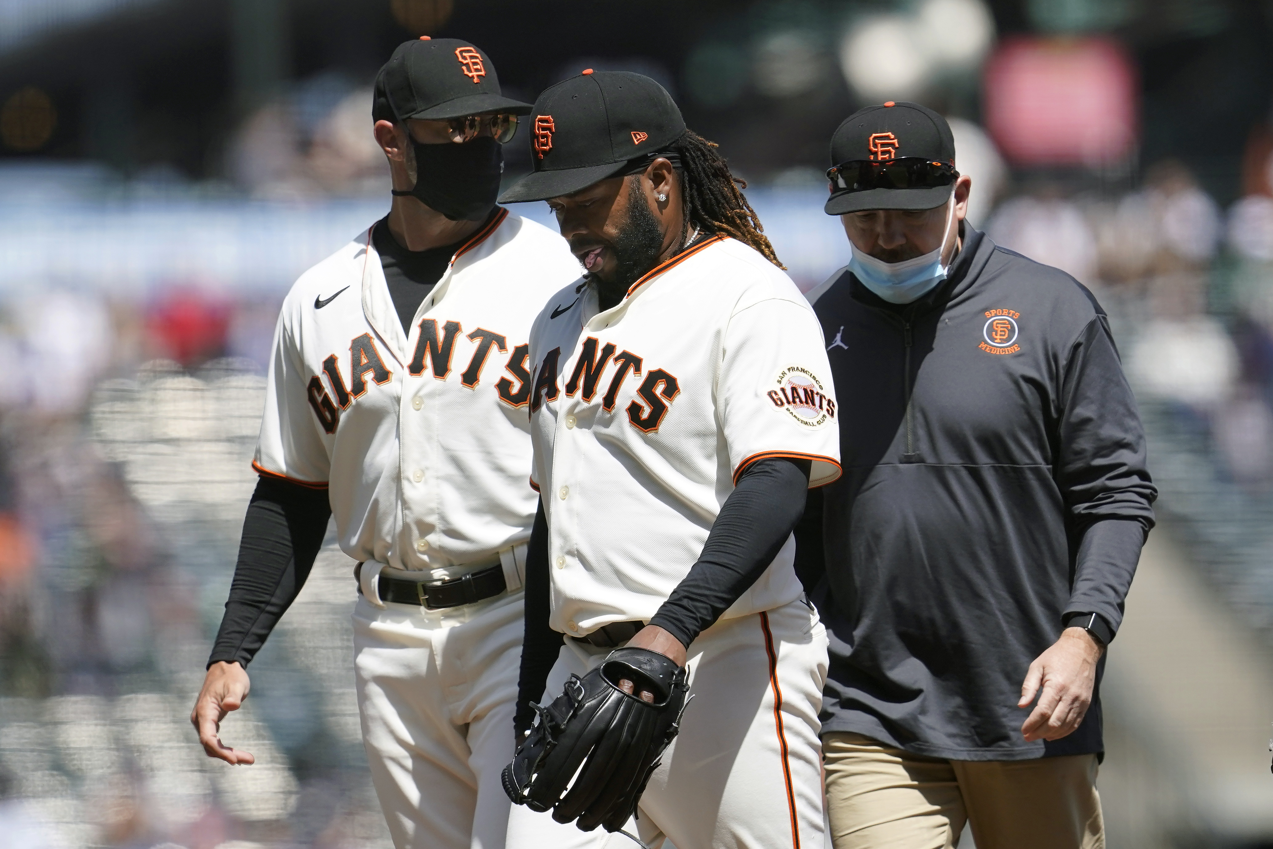 Giants Johnny Cueto has likely played his last game for the team