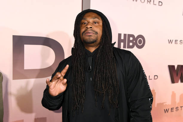 HOLLYWOOD, CALIFORNIA - MARCH 05: Marshawn Lynch attends the Los Angeles Season 3 premiere of the HBO drama series "Westworld" at TCL Chinese Theatre on March 05, 2020 in Hollywood, California. (Photo by Jeff Kravitz/FilmMagic for HBO)