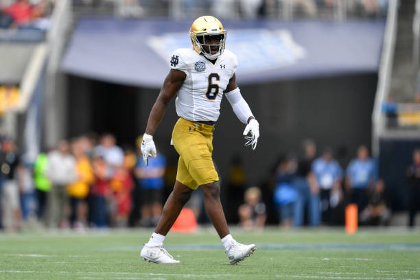 NFL Draft: Cleveland Browns Draft Notre Dame LB Jeremiah Owusu-Koramoah -  One Foot Down