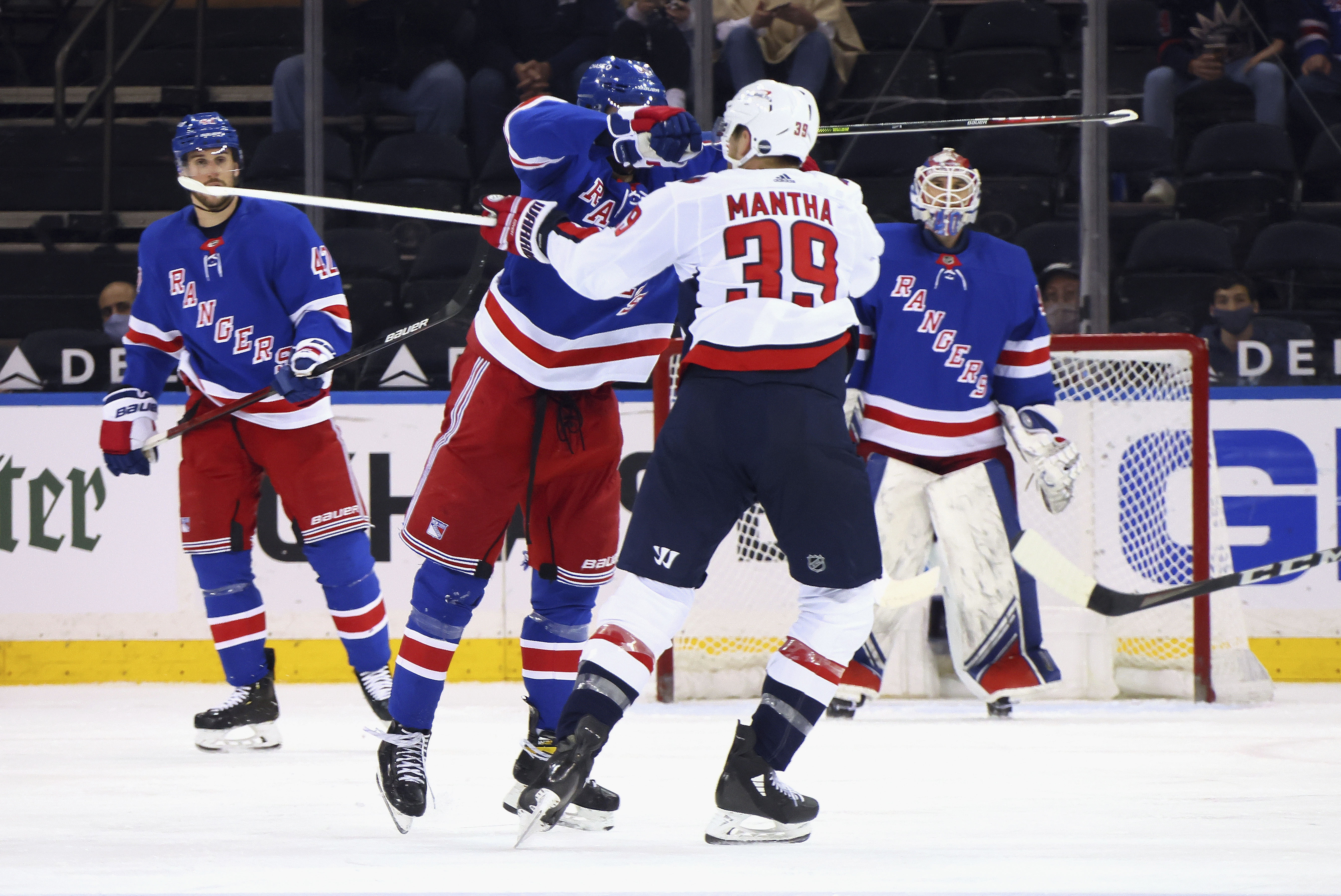 NHL hockey fighting: The Rangers, the Capitals, and Tom Wilson