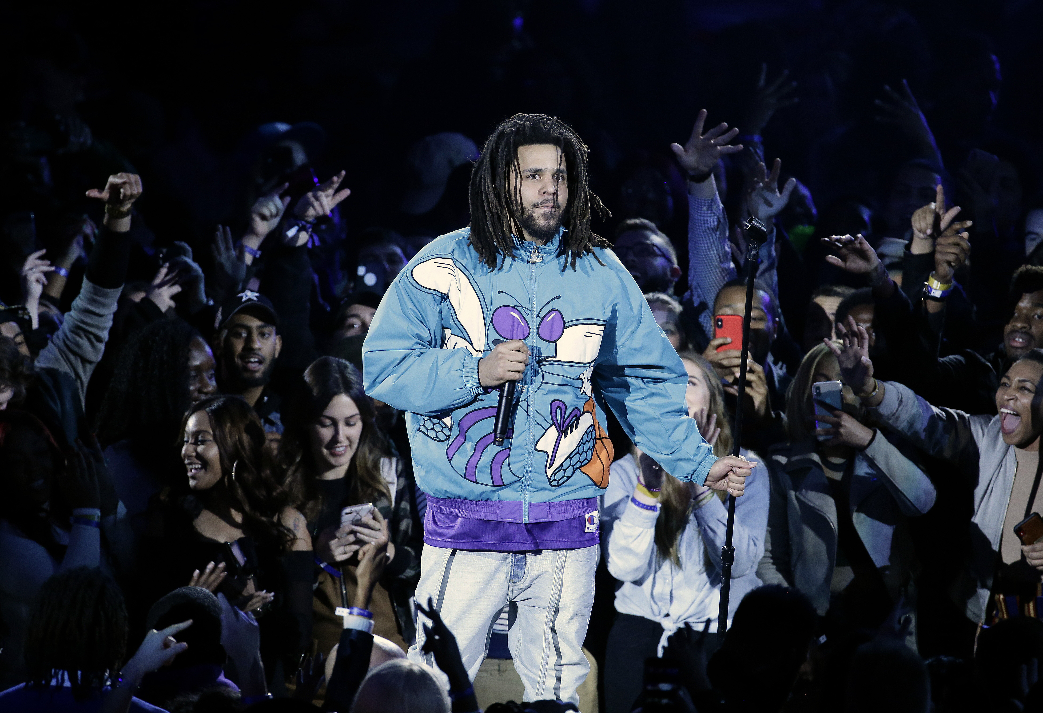 ESPN - J.Cole made his professional basketball debut with the Patriots  Basketball Club 👏