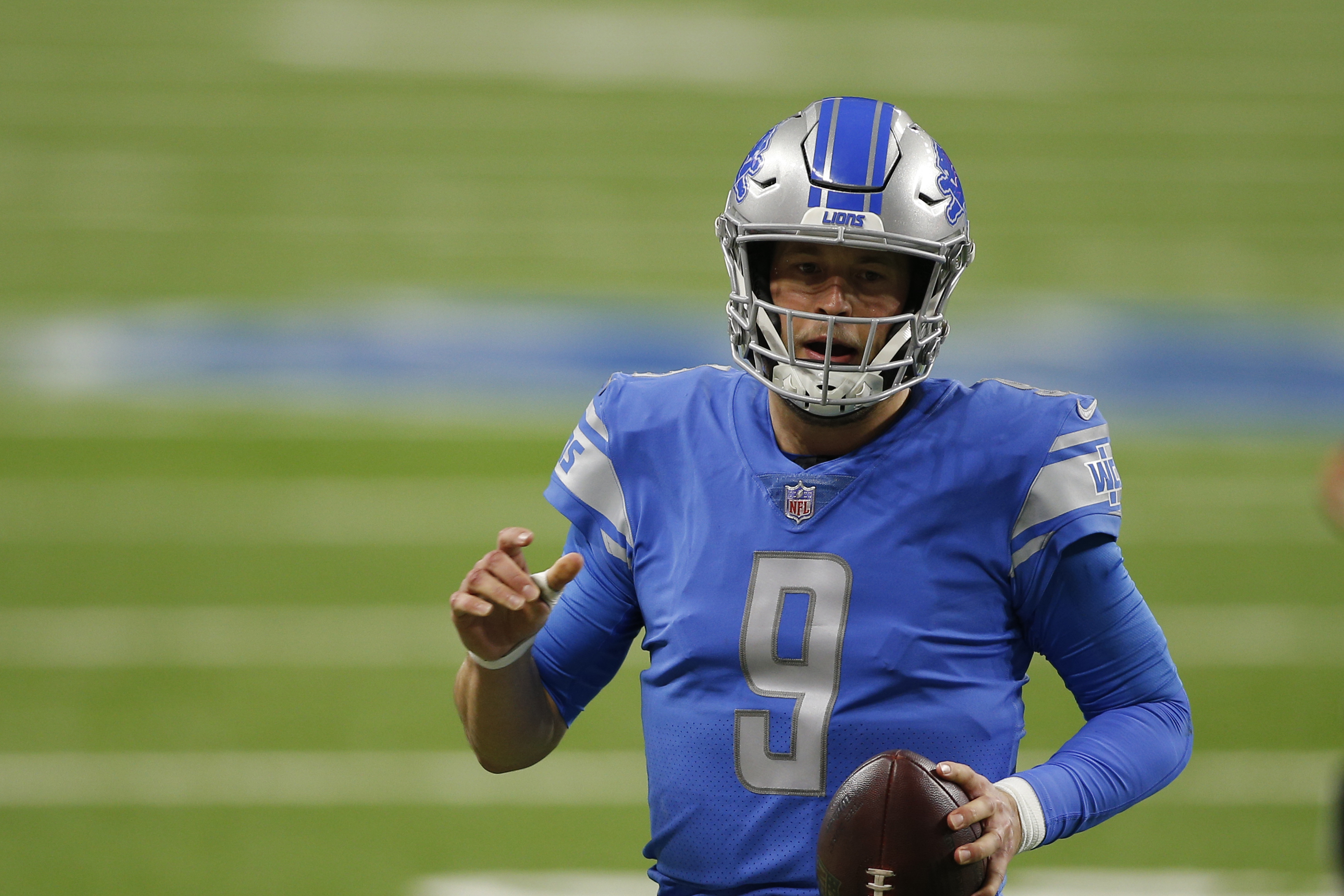 Former Lions QB Matthew Stafford settling in with Rams