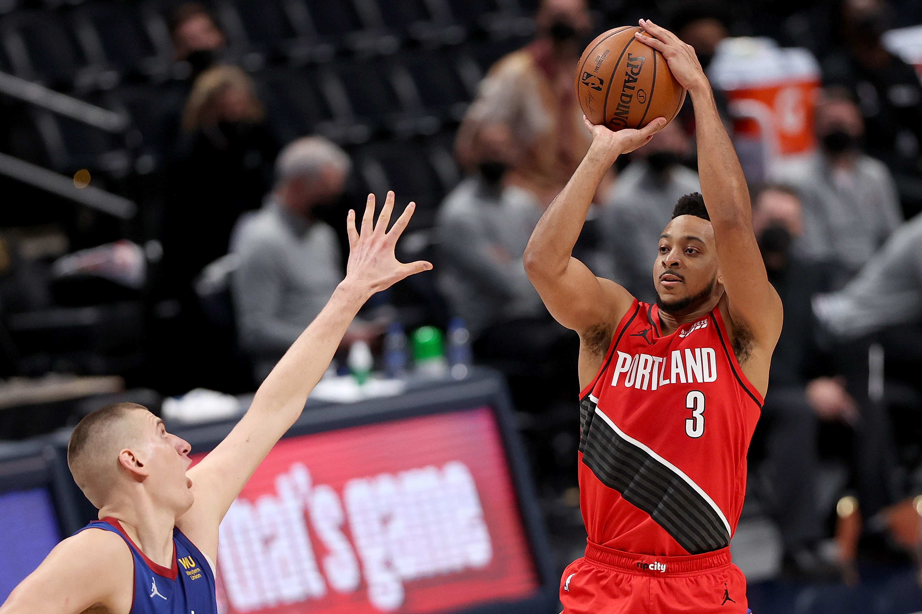 Blazers CJ McCollum on Game 2 vs. Nuggets We Ain t Got No