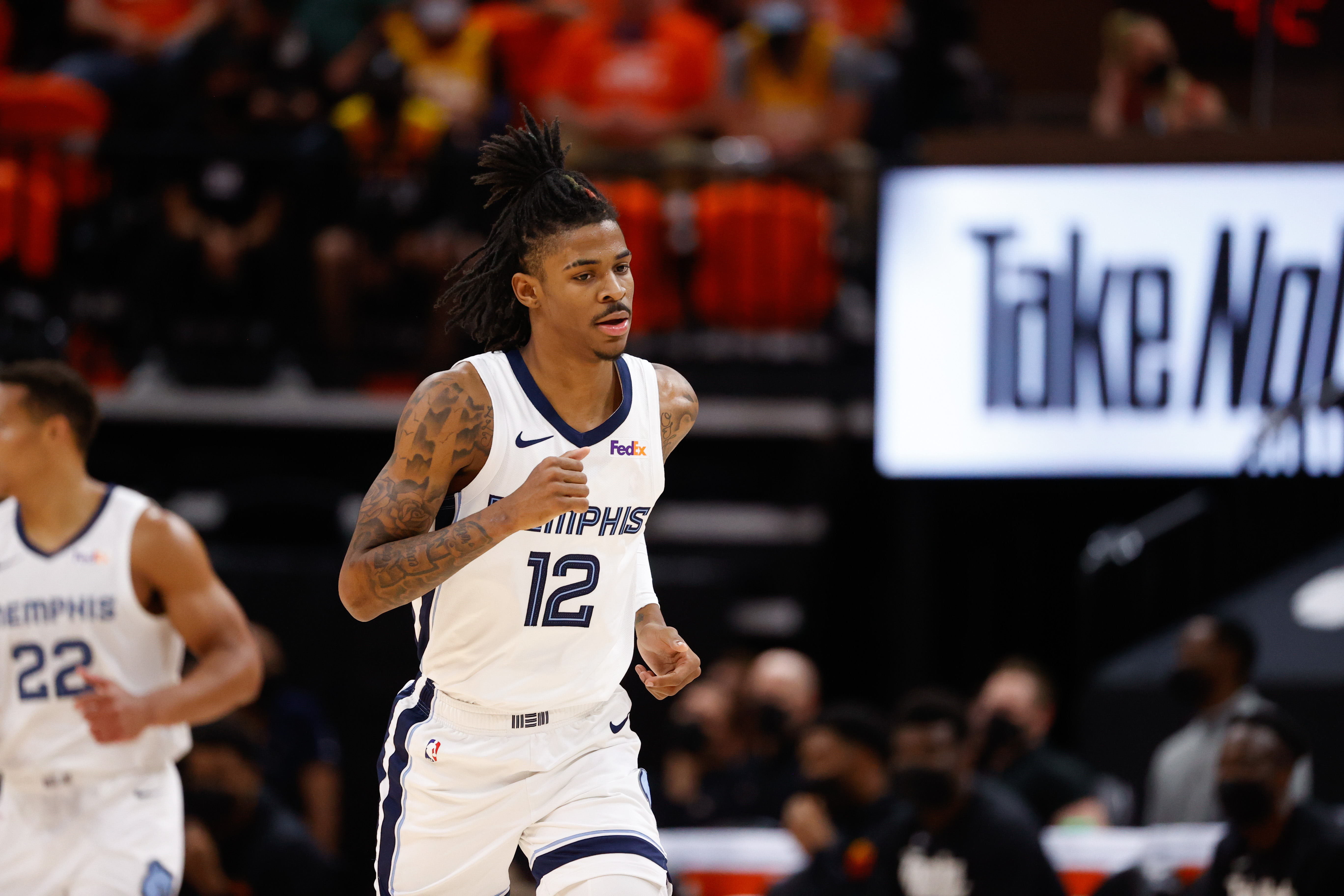 Ja Morant's father responds to Jazz fan's racist remarks