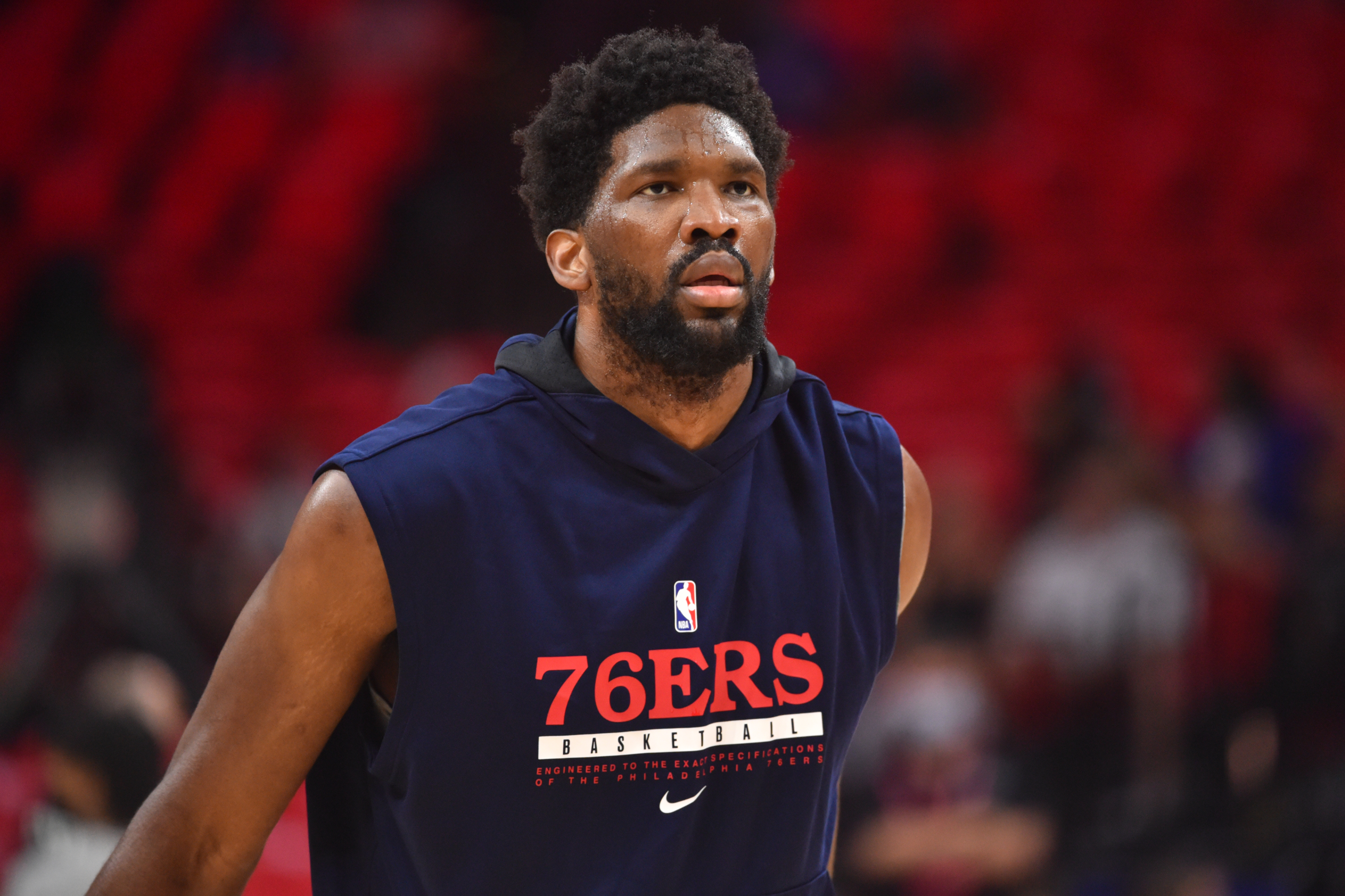 Triple H joins NBA All-Star Joel Embiid to ring 76ers' Liberty Bell 