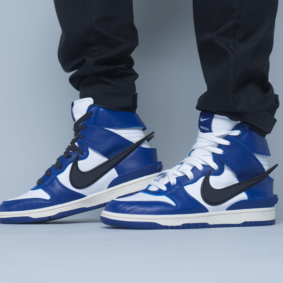 ambush deep royal on feet