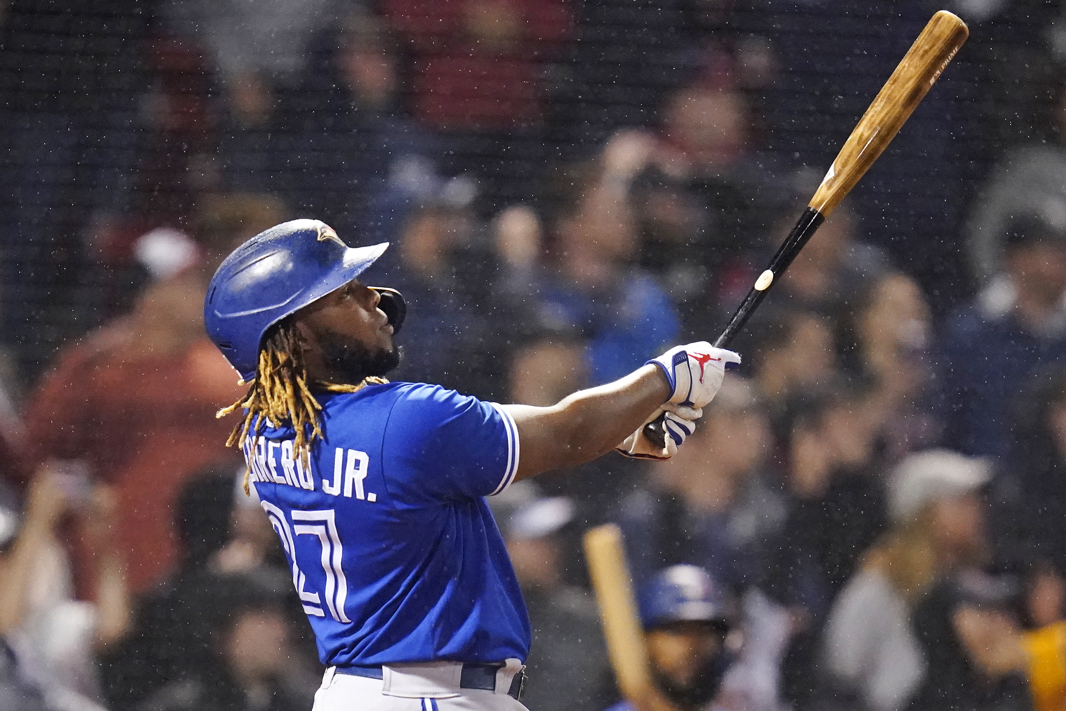 ESPN on X: Vlad Guerrero Jr. hit his first two home runs of his career in  the same park his dad, Vladimir Guerrero, won the 2007 Home Run Derby.   / X
