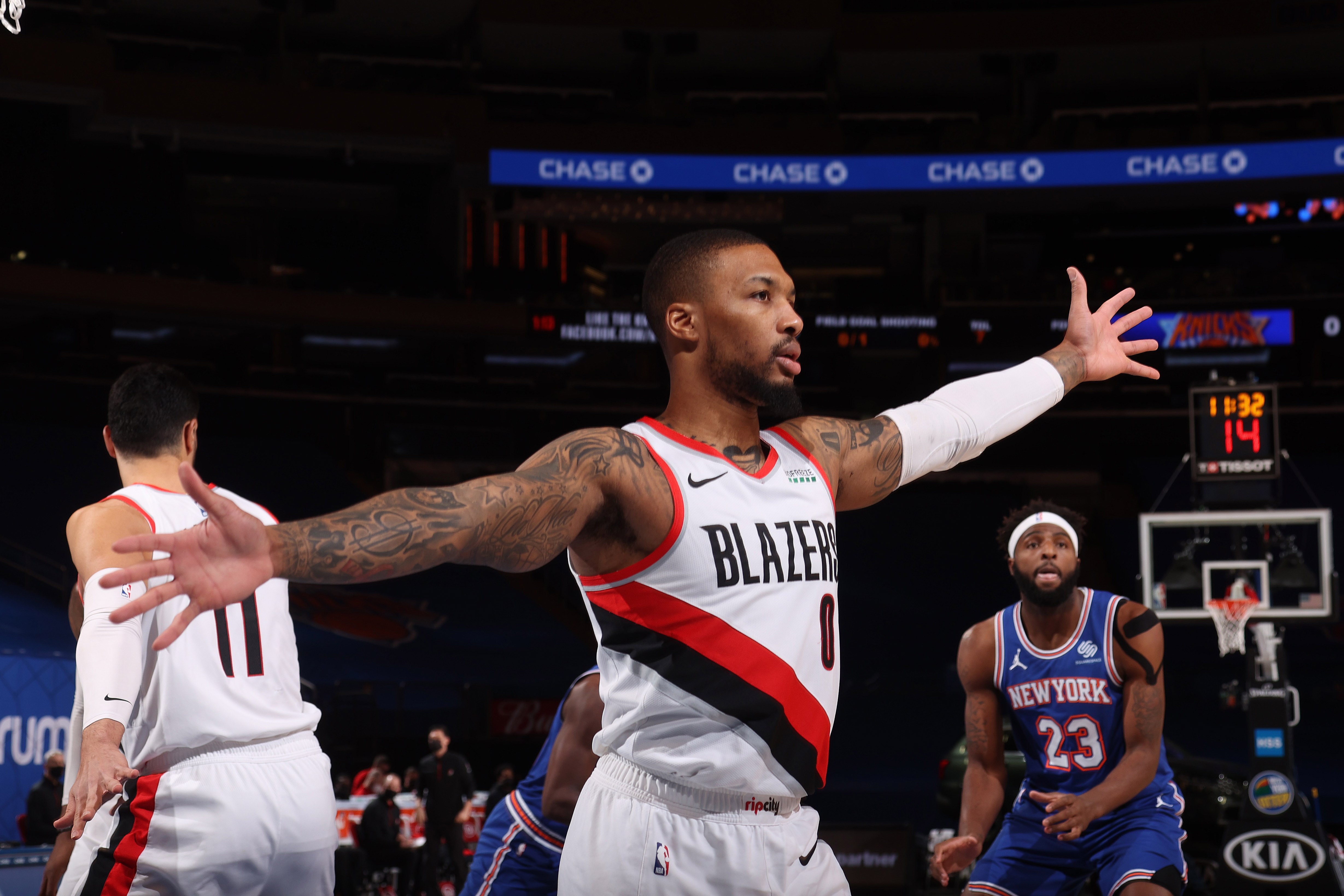Damian Lillard Trade Rumors: Knicks Doing Prep Work In Case Blazers Make PG Available