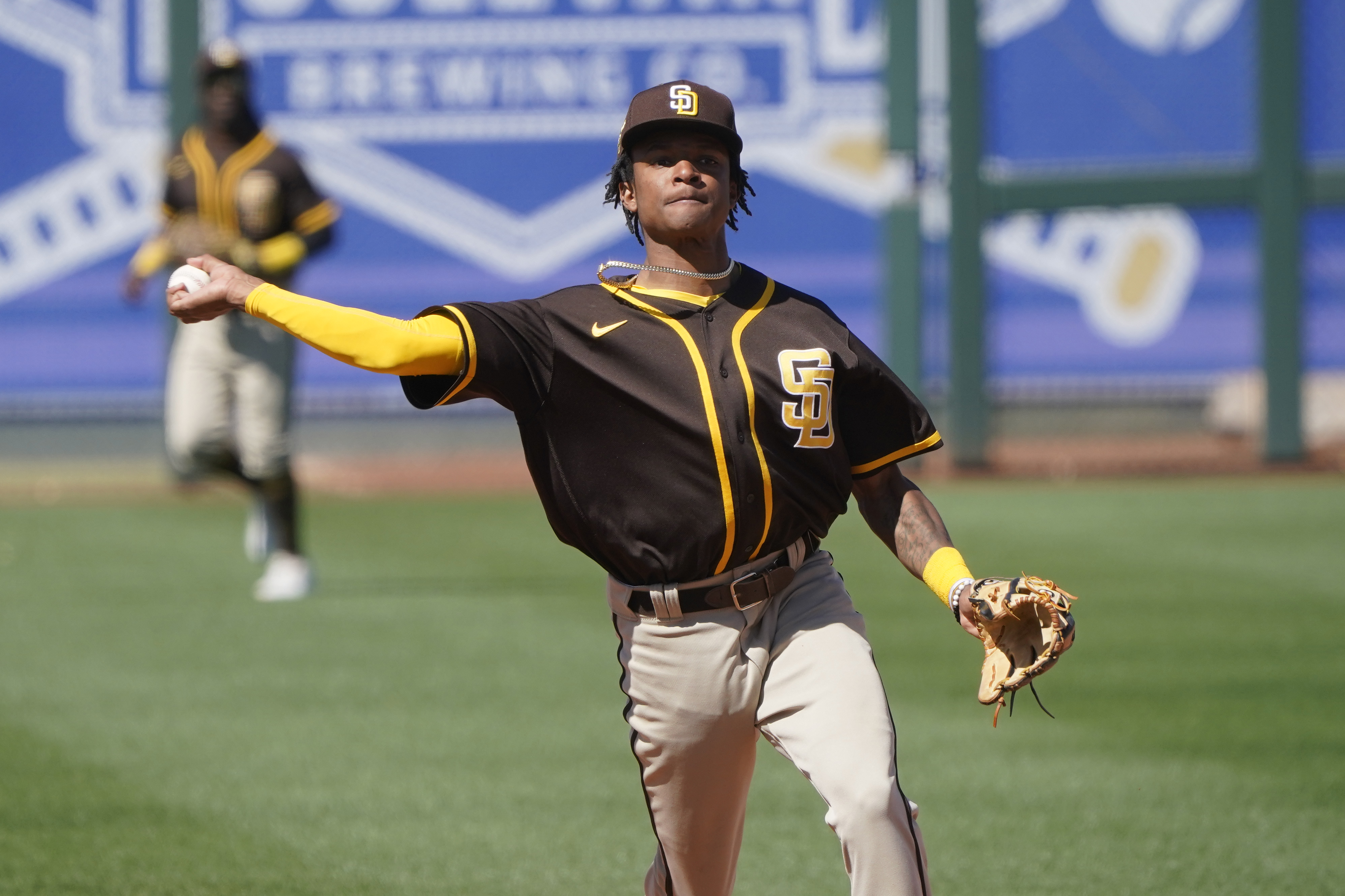 Padres' CJ Abrams out for Season with Injury After Collision; MLB's No. 8 Prospe..