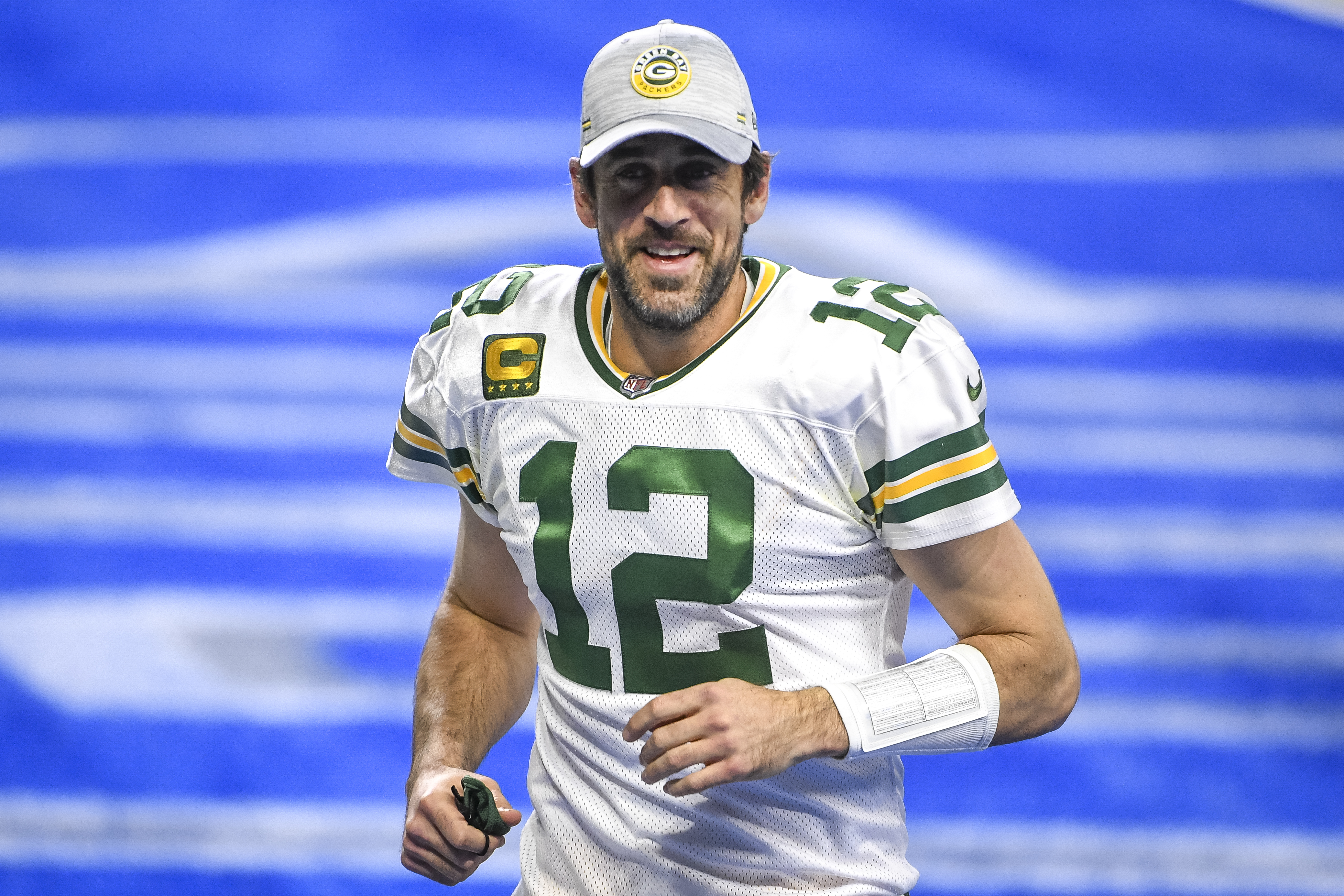 Aaron Rodgers Says He's Spent Offseason Working on 'Positivity' amid Trade Rumor..