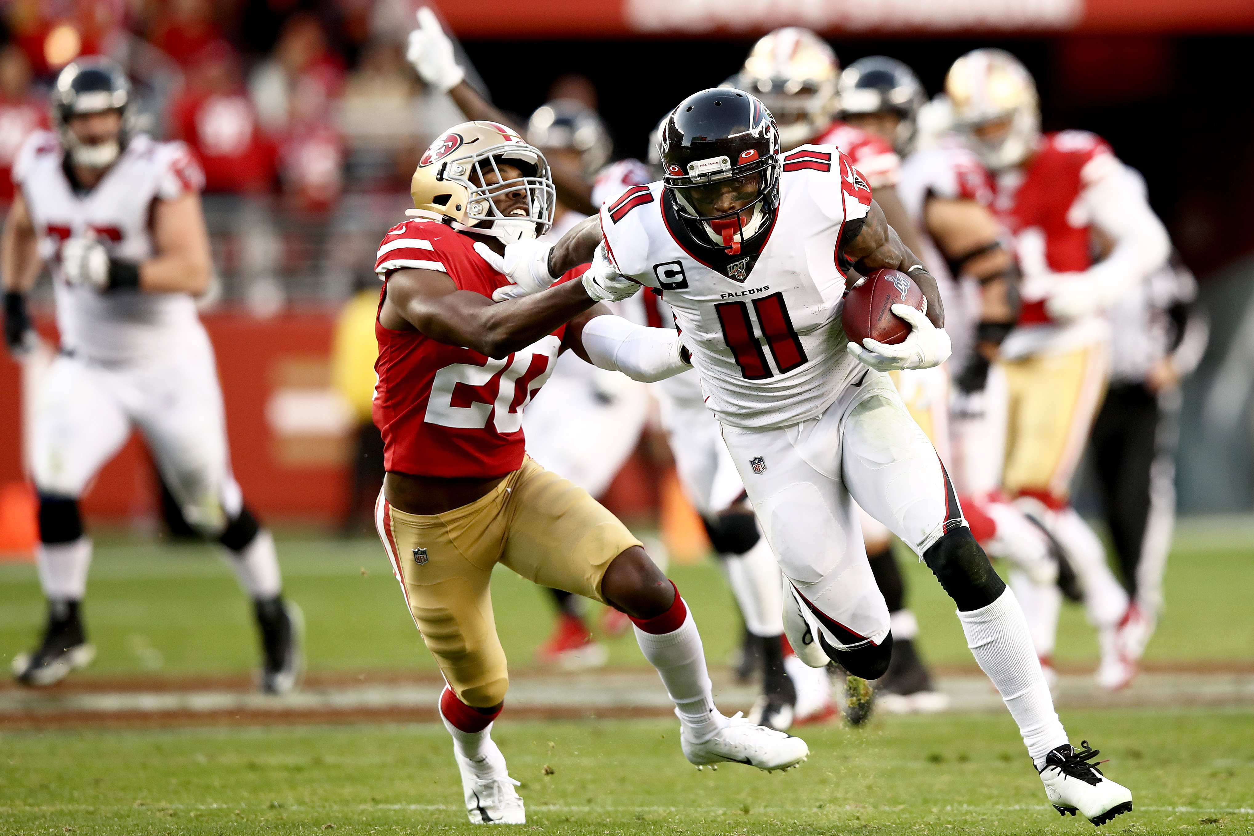 Julio to (almost) zero: Shanahan has few WRs with 49ers