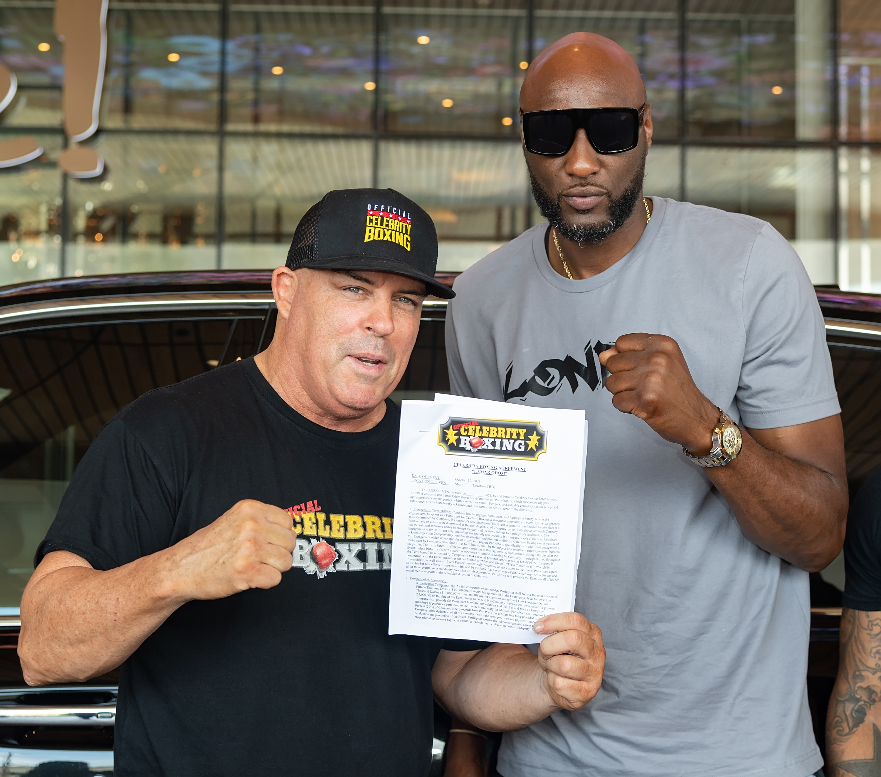 Lamar Odom Vs. Aaron Carter Boxing Match Announced