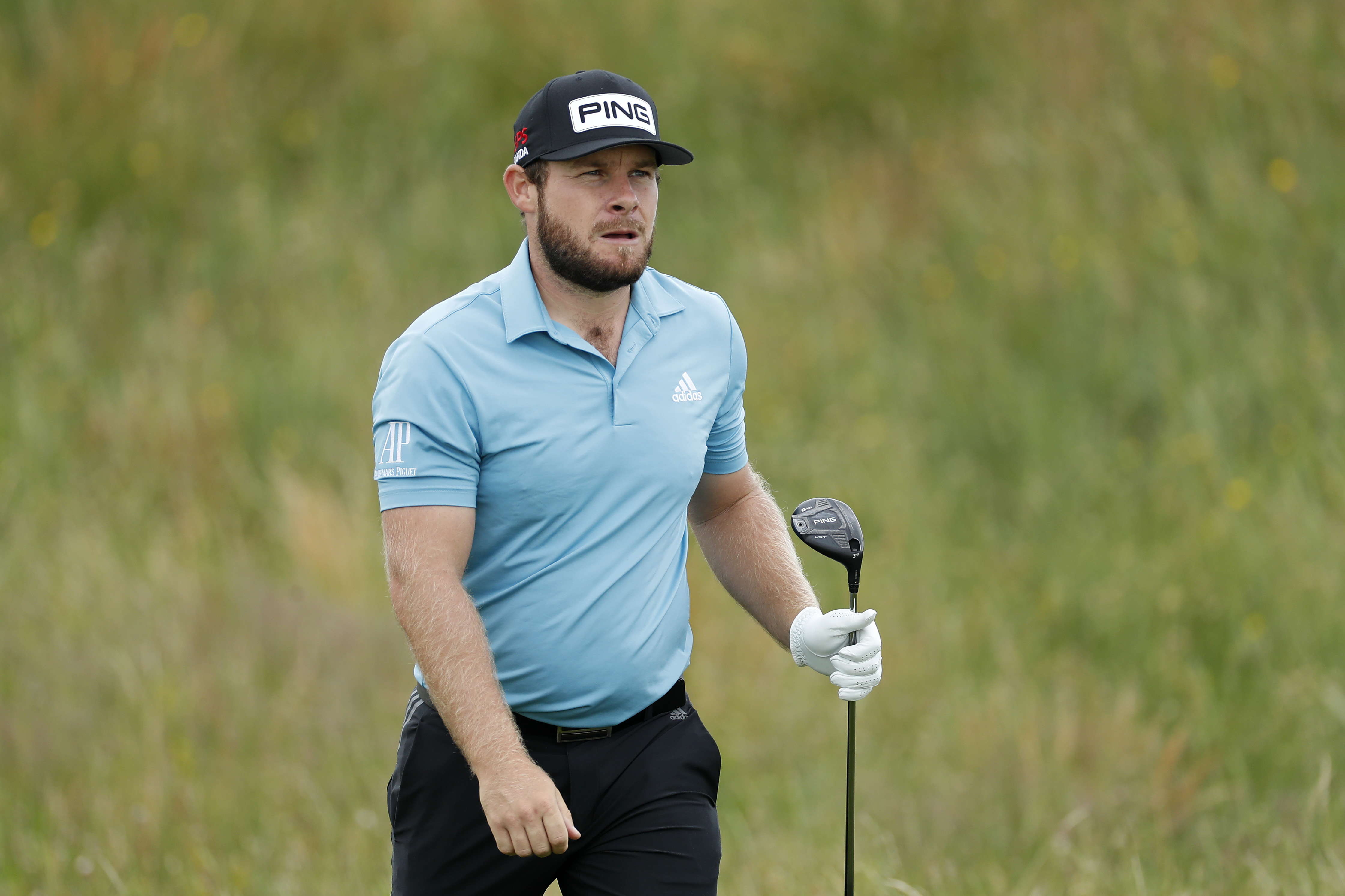 Tyrrell Hatton Snaps Club in Frustration During 2021 Open Championship ...
