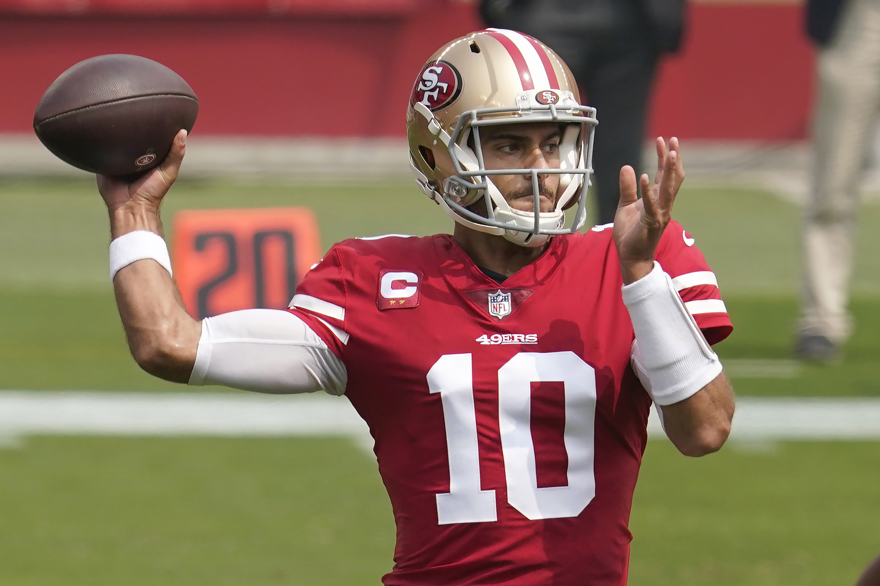 Jimmy Garoppolo 'Our Guy' over Trey Lance If He's Healthy, 49ers