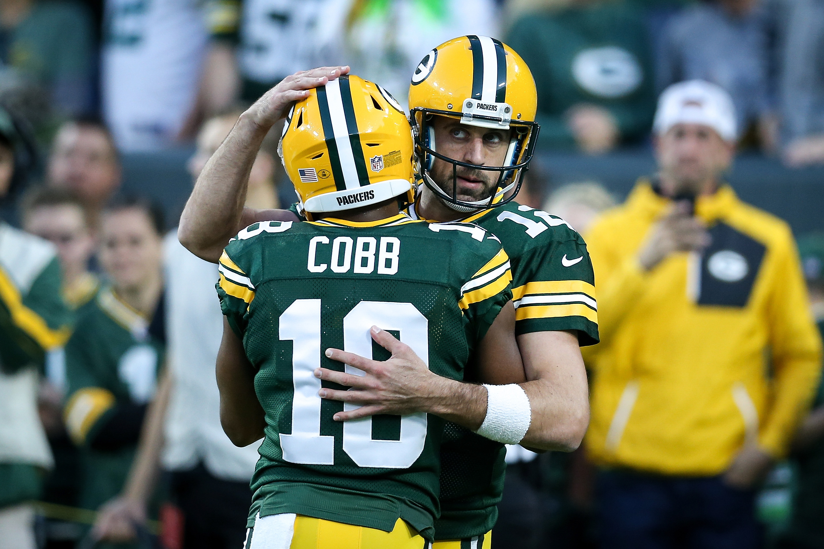 Packers GM: Randall Cobb here only because Aaron Rodgers wanted him