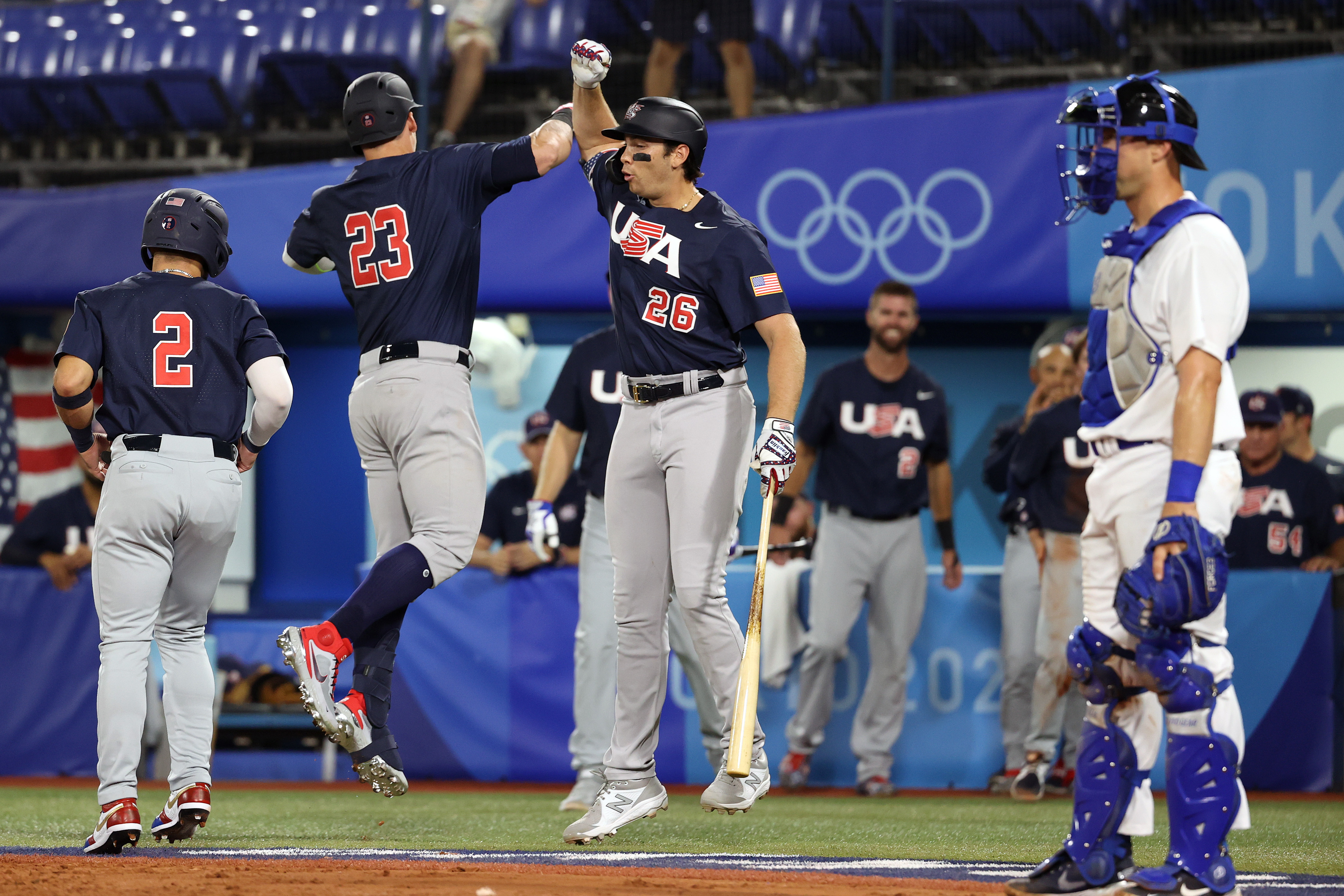 Olympic Baseball 21 Team Usa Defeats Israel To Open Group Play News Update