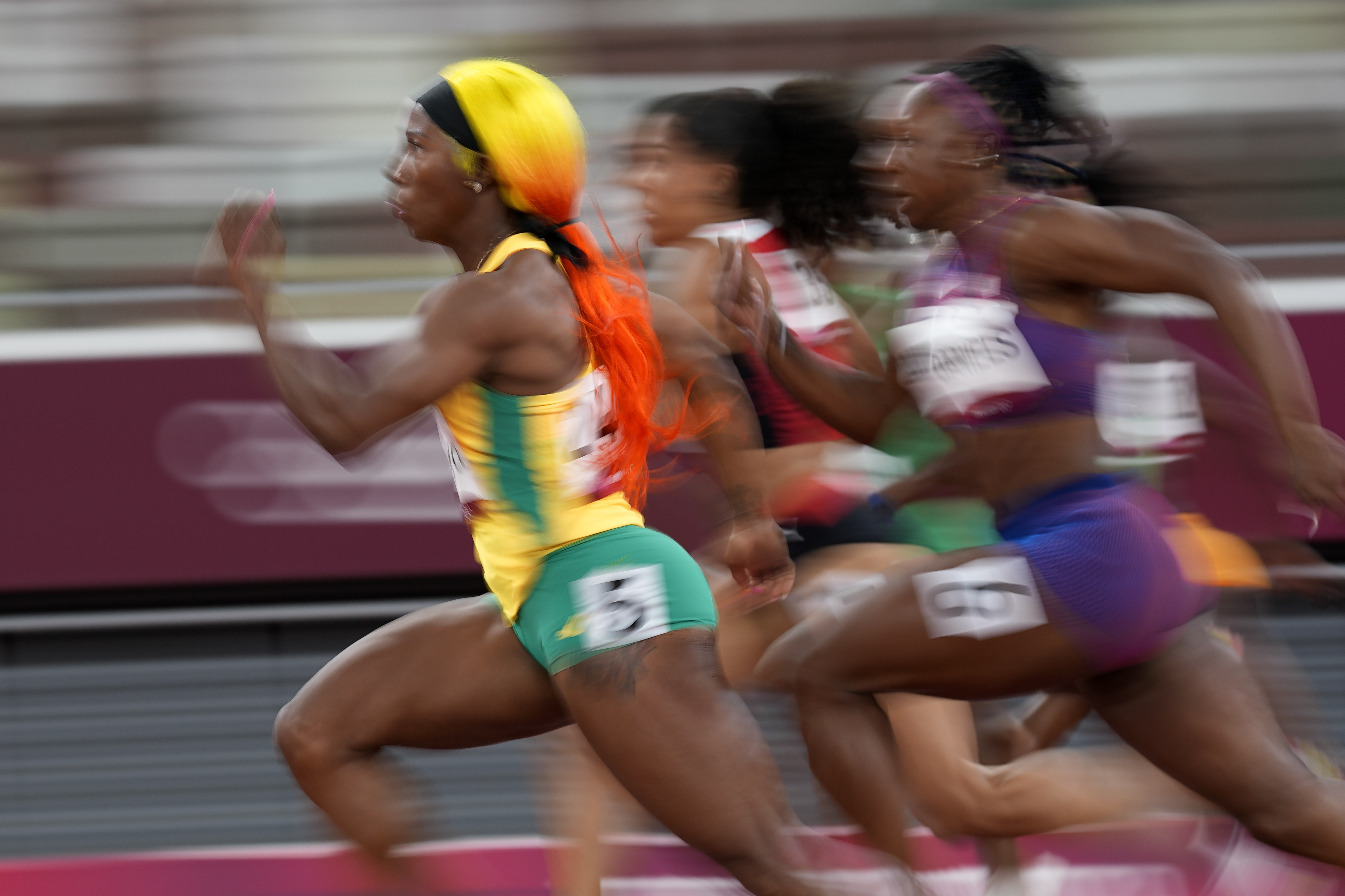 Olympic Track And Field 21 Women S 100m Medal Winners Times And Results Bleacher Report Latest News Videos And Highlights