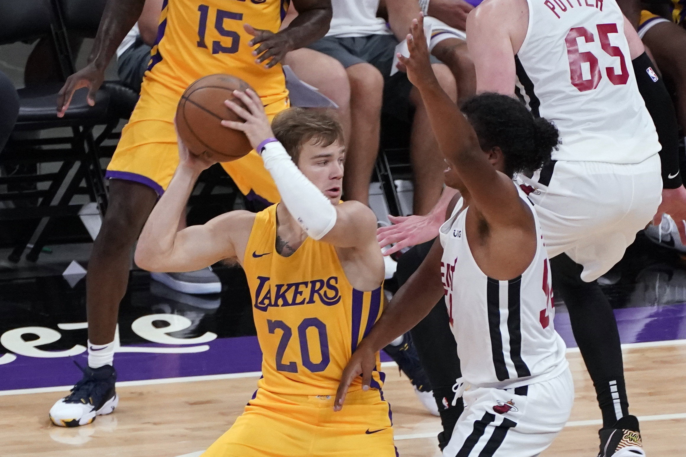 Lakers summer shop league shorts