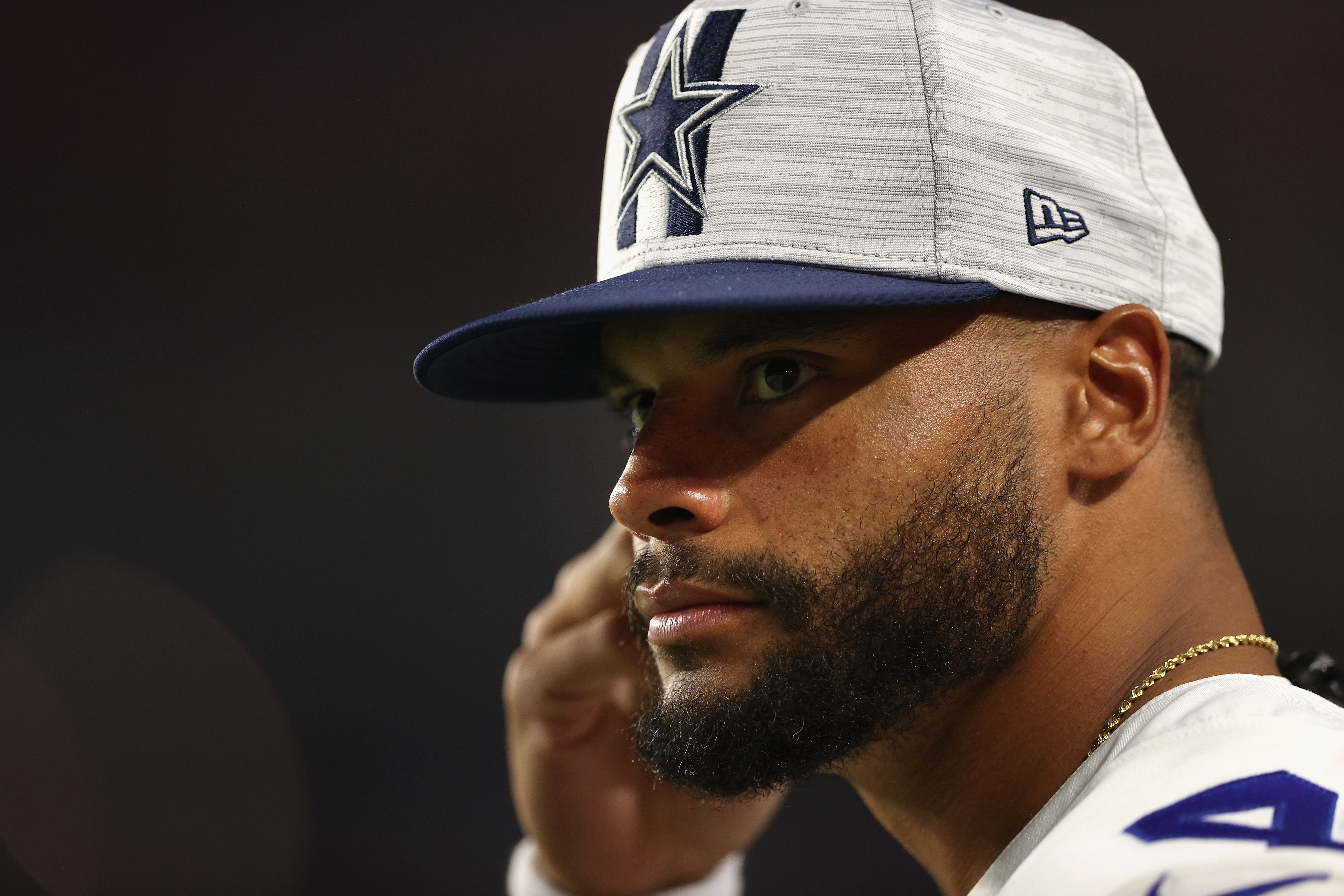 dak prescott sideline hat