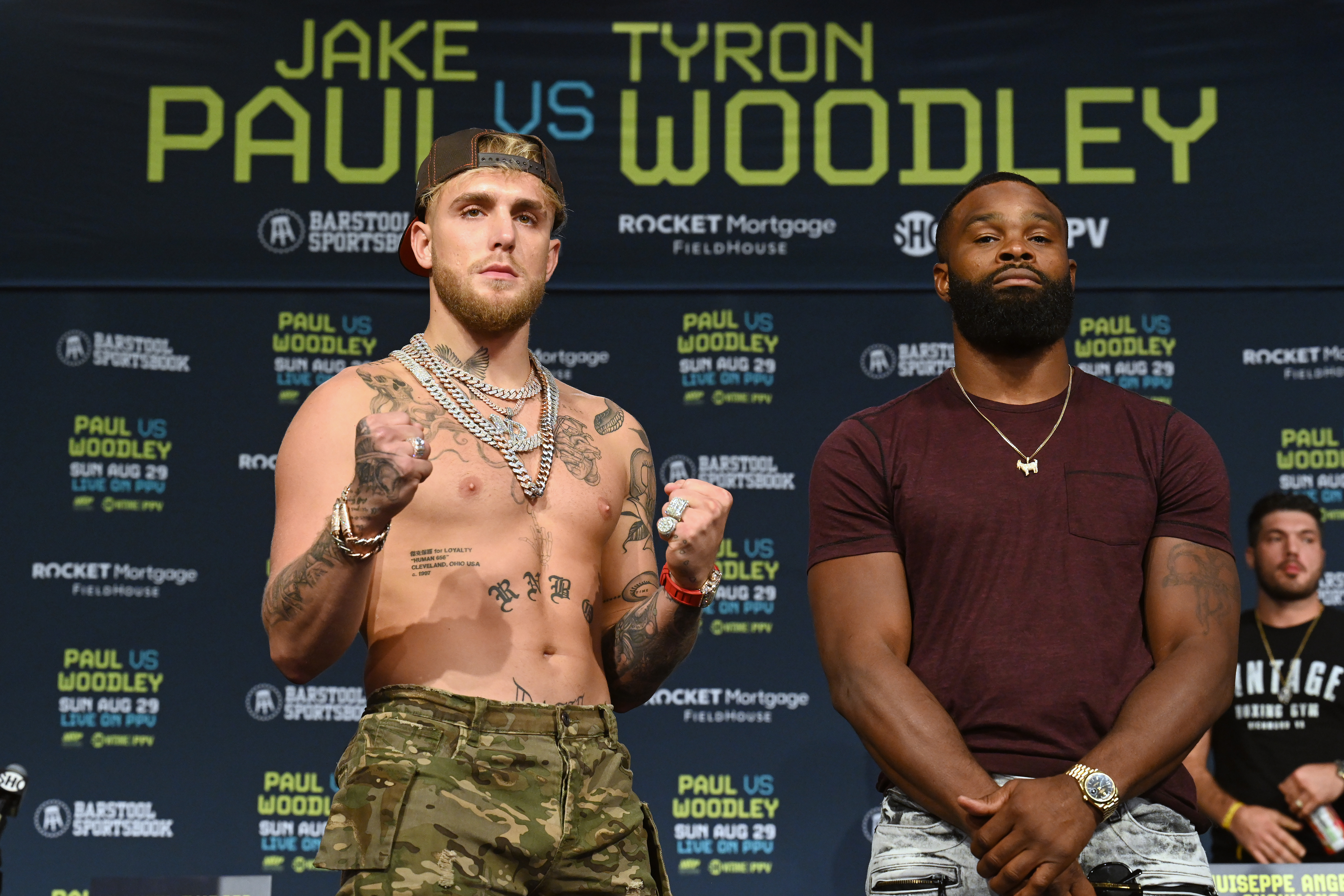 Jake Paul Vs Tyron Woodley Time