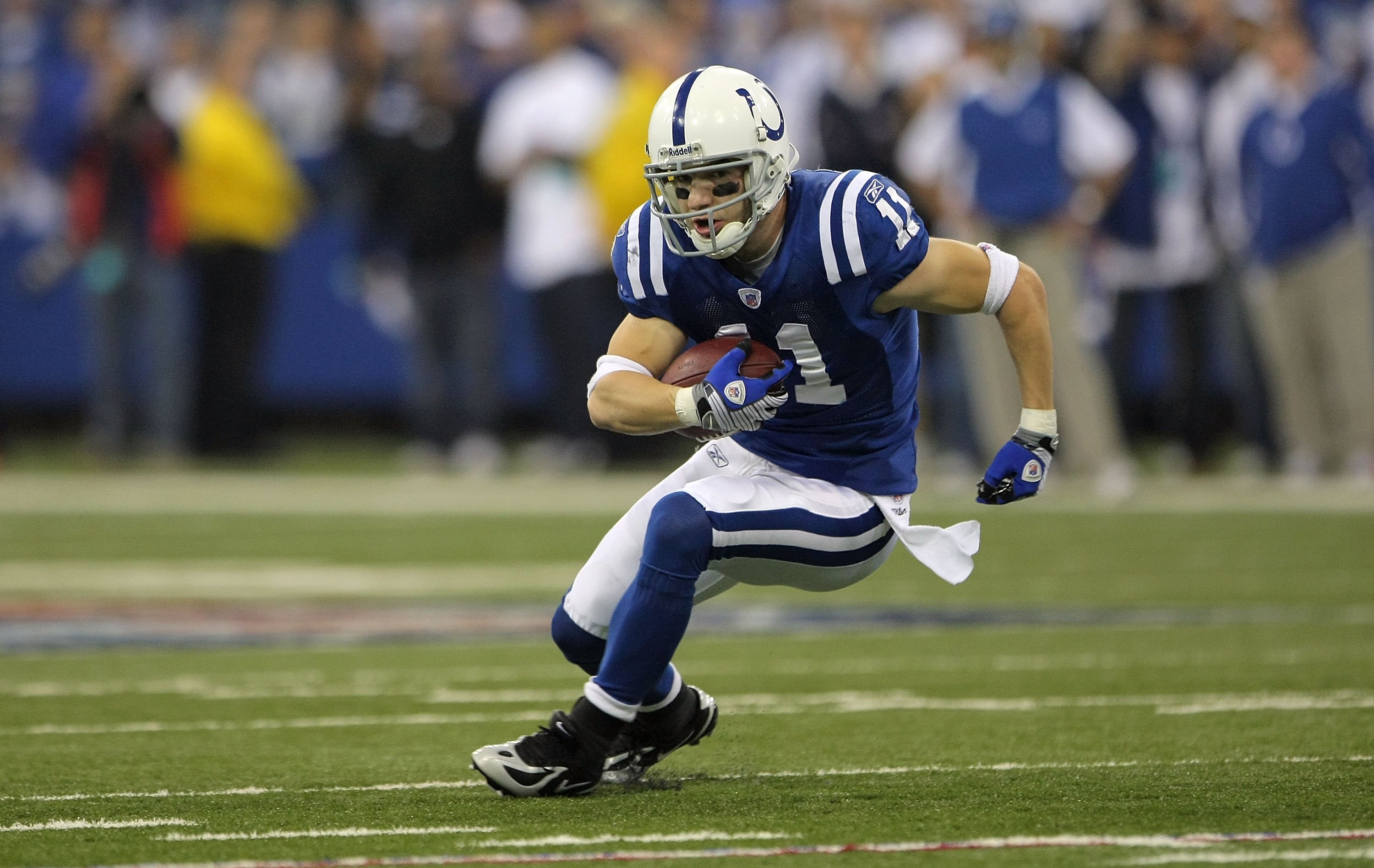 Reebok NFL Equipment Indianapolis Colts #11 Anthony Gonzalez Royal