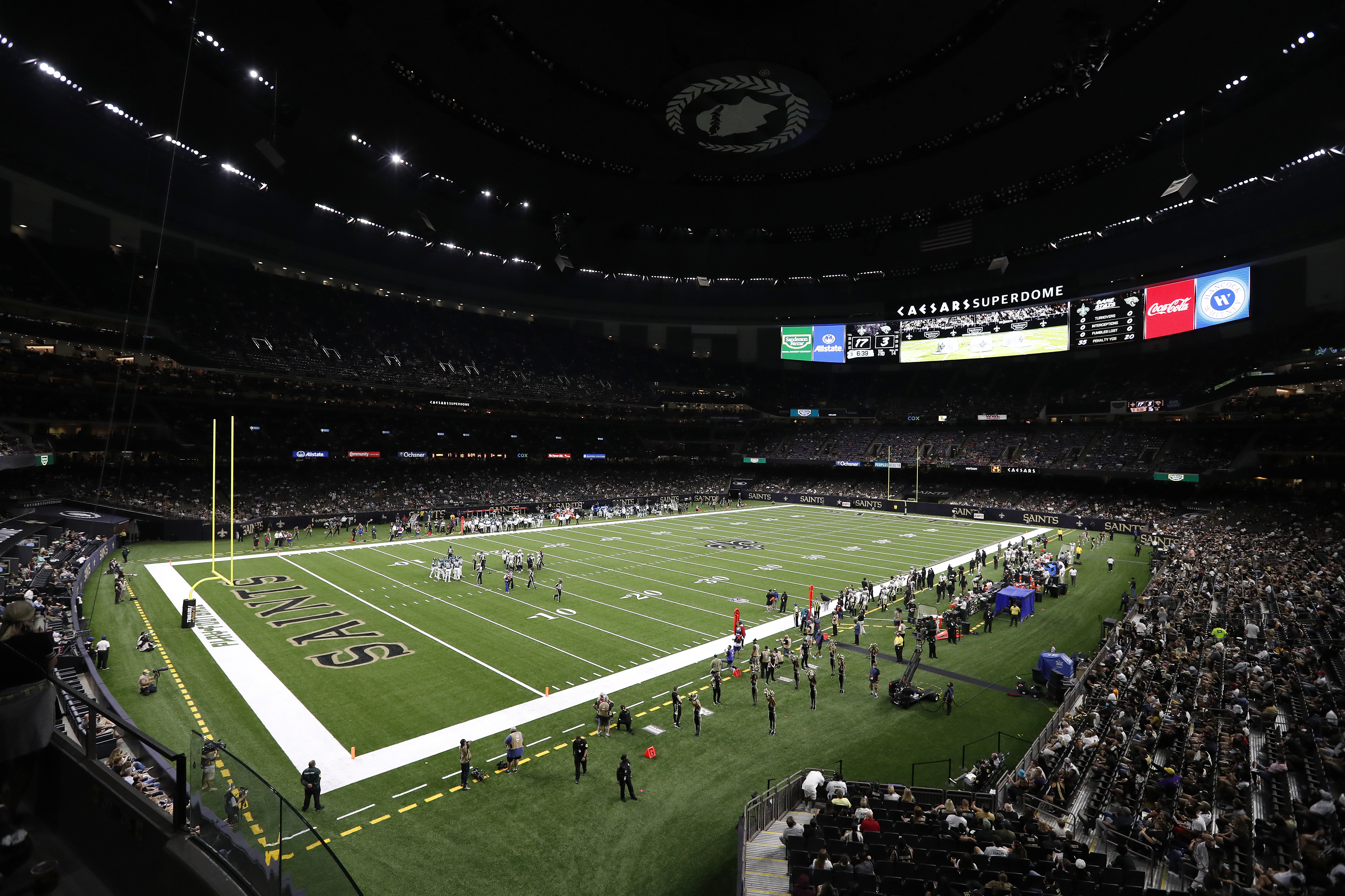 Saints to play home games in the 'Caesars Superdome' for the next 20 years  