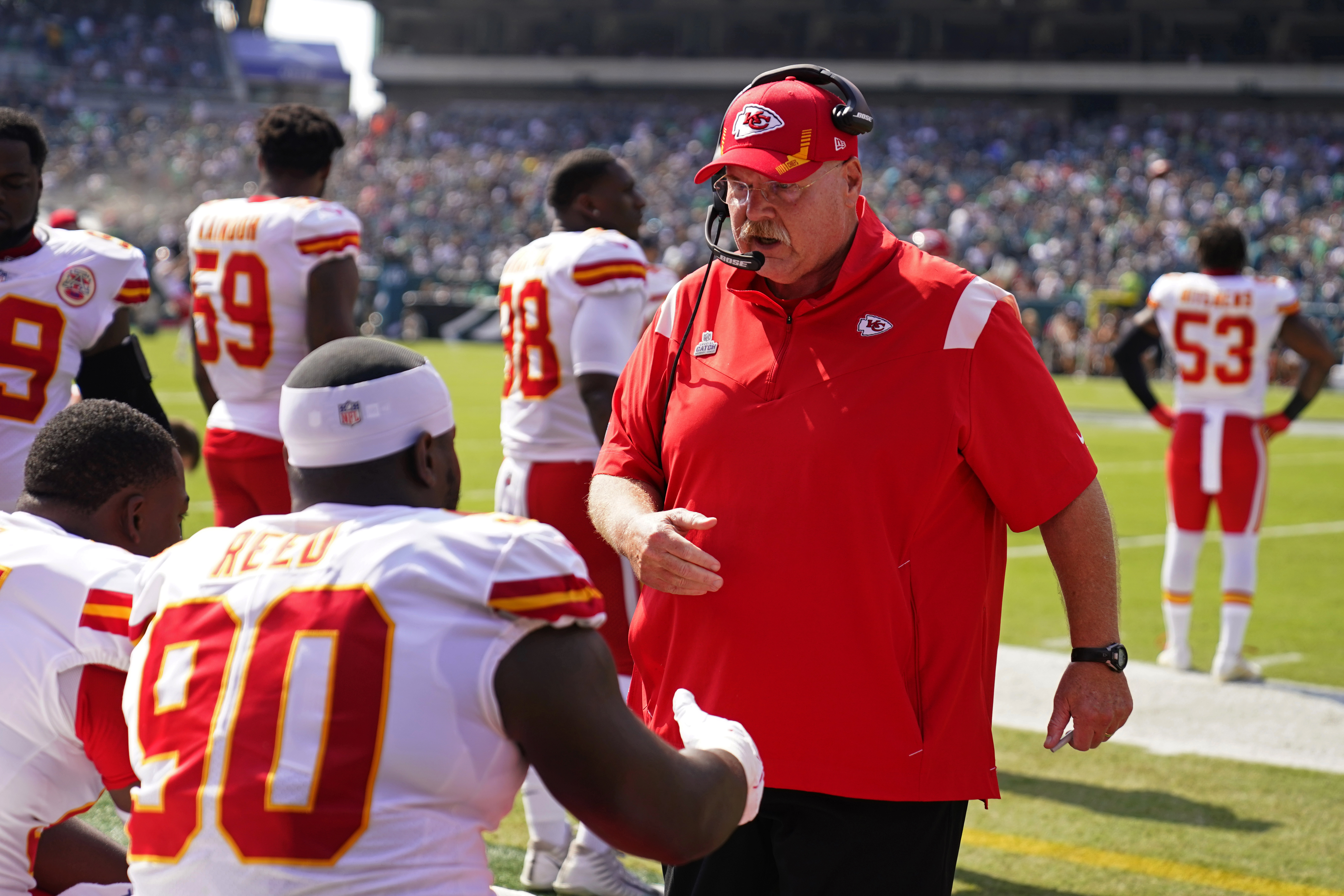 Chiefs' Andy Reid Becomes 1st Coach in NFL History to Win 100 Games with 2 Teams thumbnail